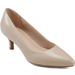 Mid Heels|Pumps>Easy Spirit Lexie Pumps Natural Leather