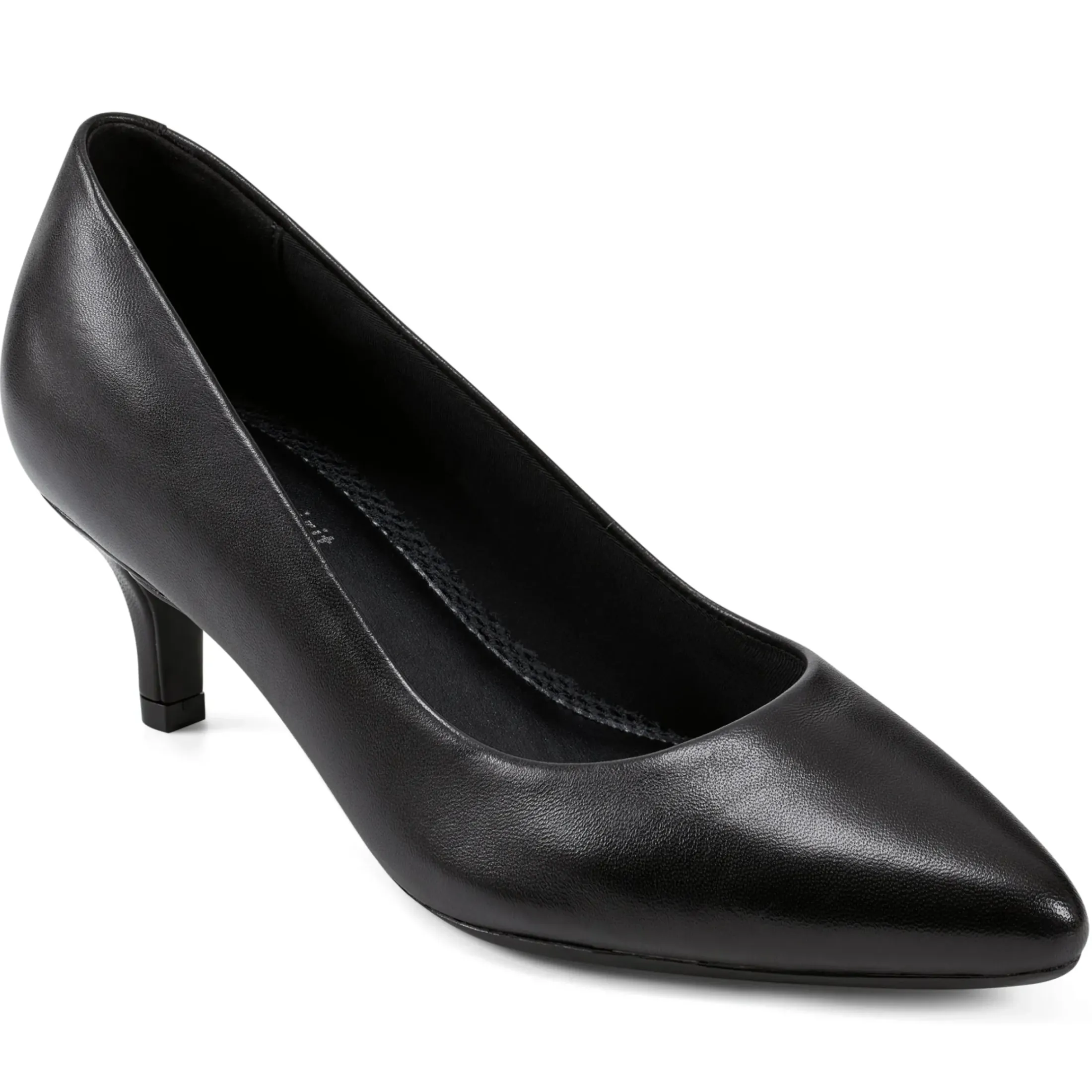 Mid Heels|Pumps>Easy Spirit Lexie Pumps Black Leather