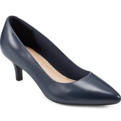 Mid Heels|Pumps>Easy Spirit Lexie Pumps Navy Leather