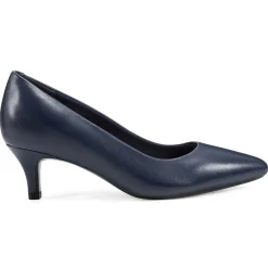 Mid Heels|Pumps>Easy Spirit Lexie Pumps Navy Leather