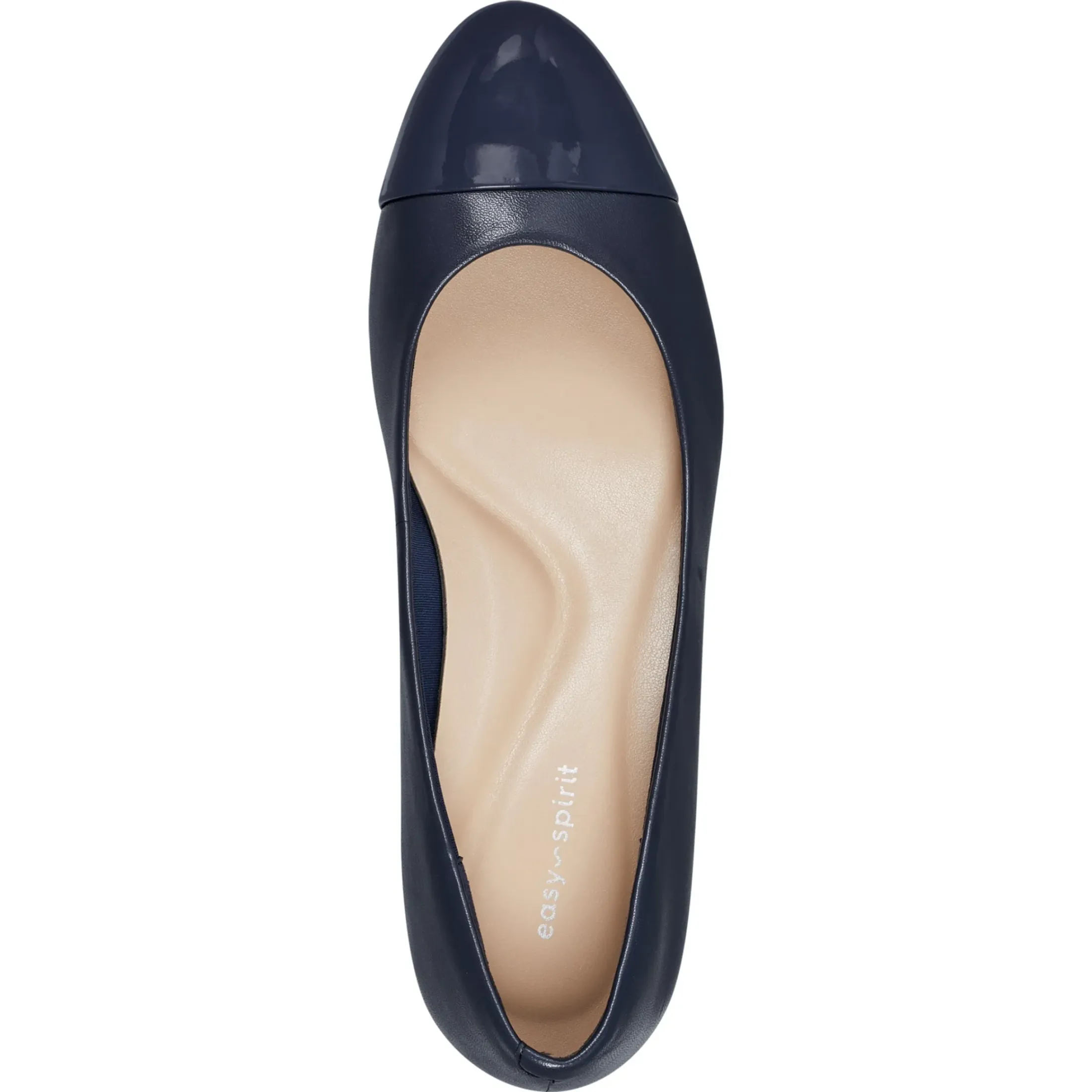 Libie Dress Pumps|Low Heels>Easy Spirit Libie Dress Pumps Navy Leather