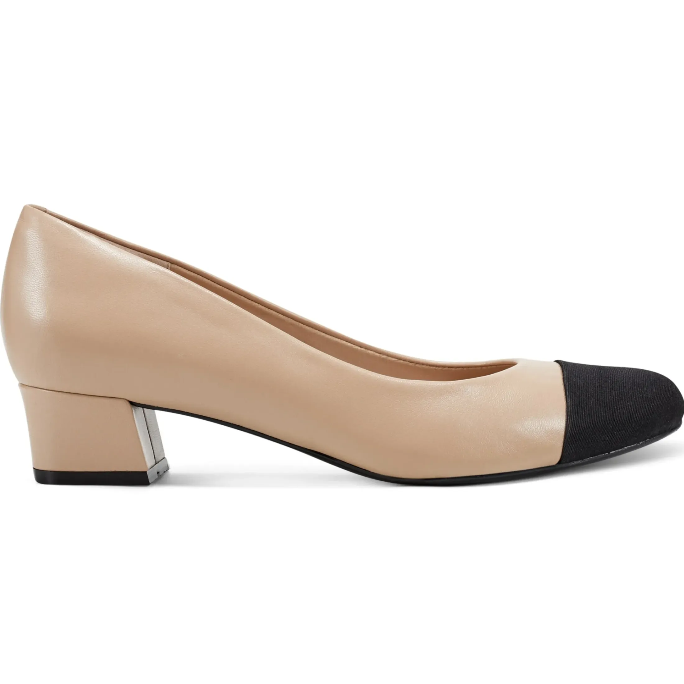 eFlex|eFlex>Easy Spirit Libie Dress Pumps Natural Leather