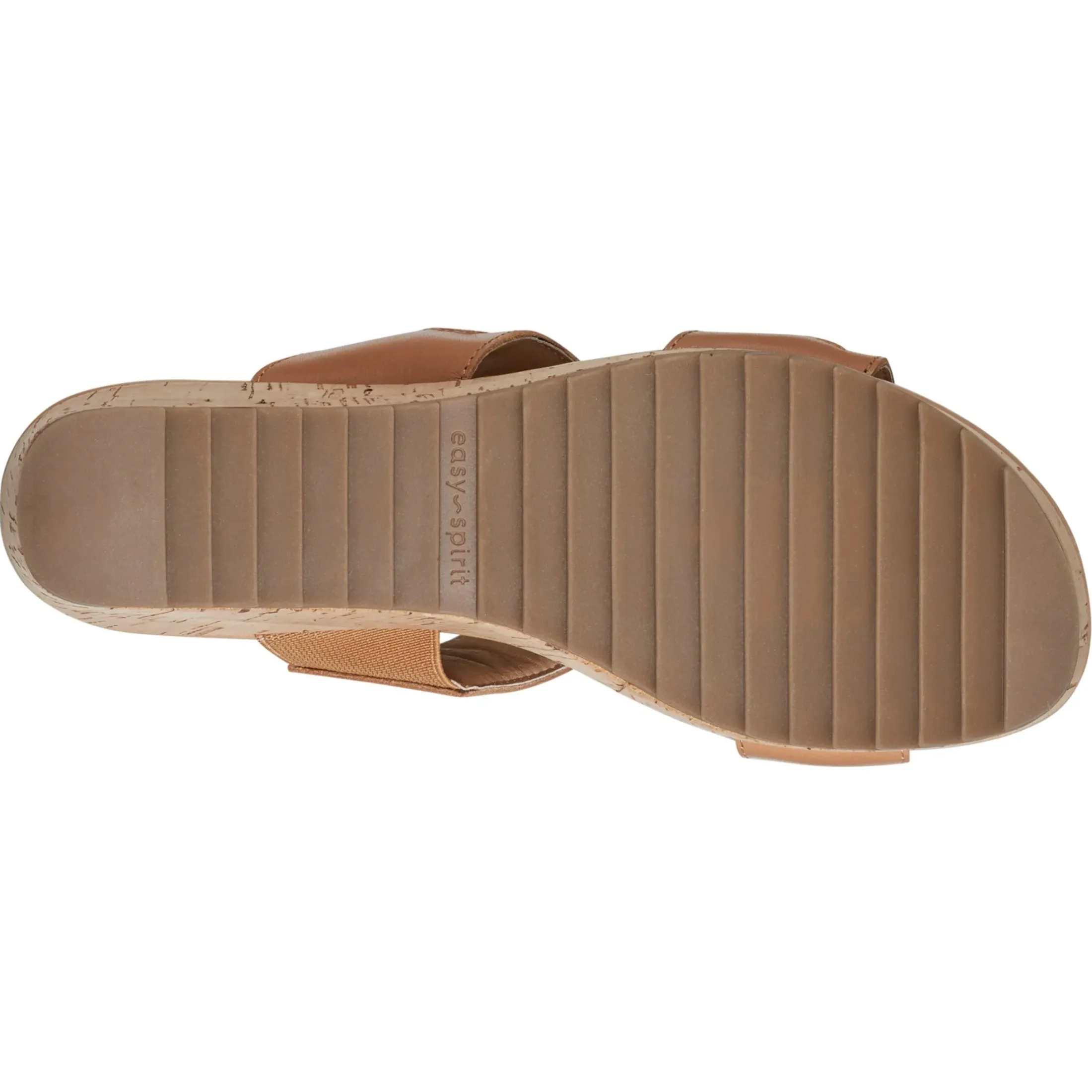 Dress|Sandals>Easy Spirit Lillia Platform Wedge Sandals Brown Leather