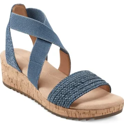 Dress|Sandals>Easy Spirit Lorena Wedge Sandals Denim