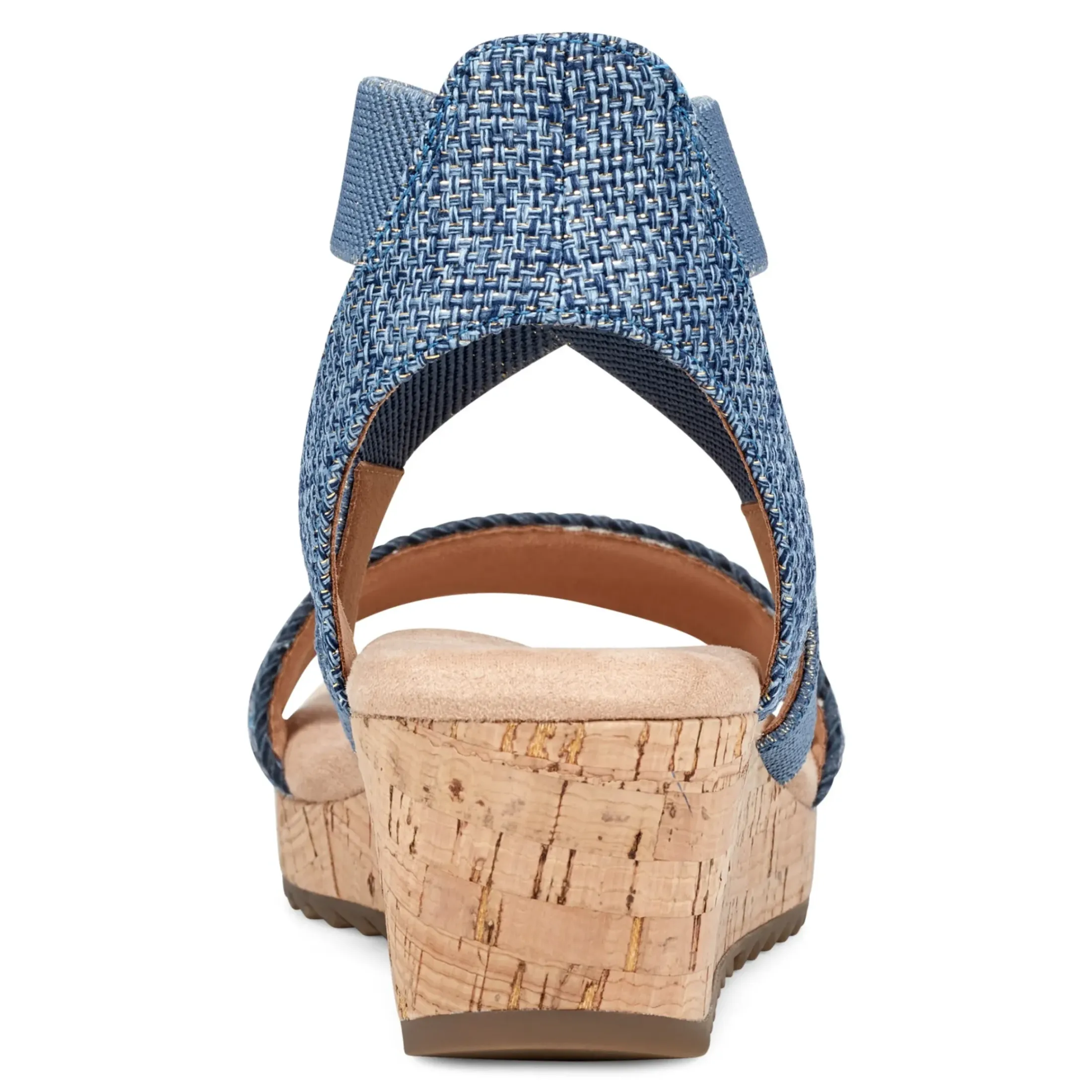 Dress|Sandals>Easy Spirit Lorena Wedge Sandals Denim