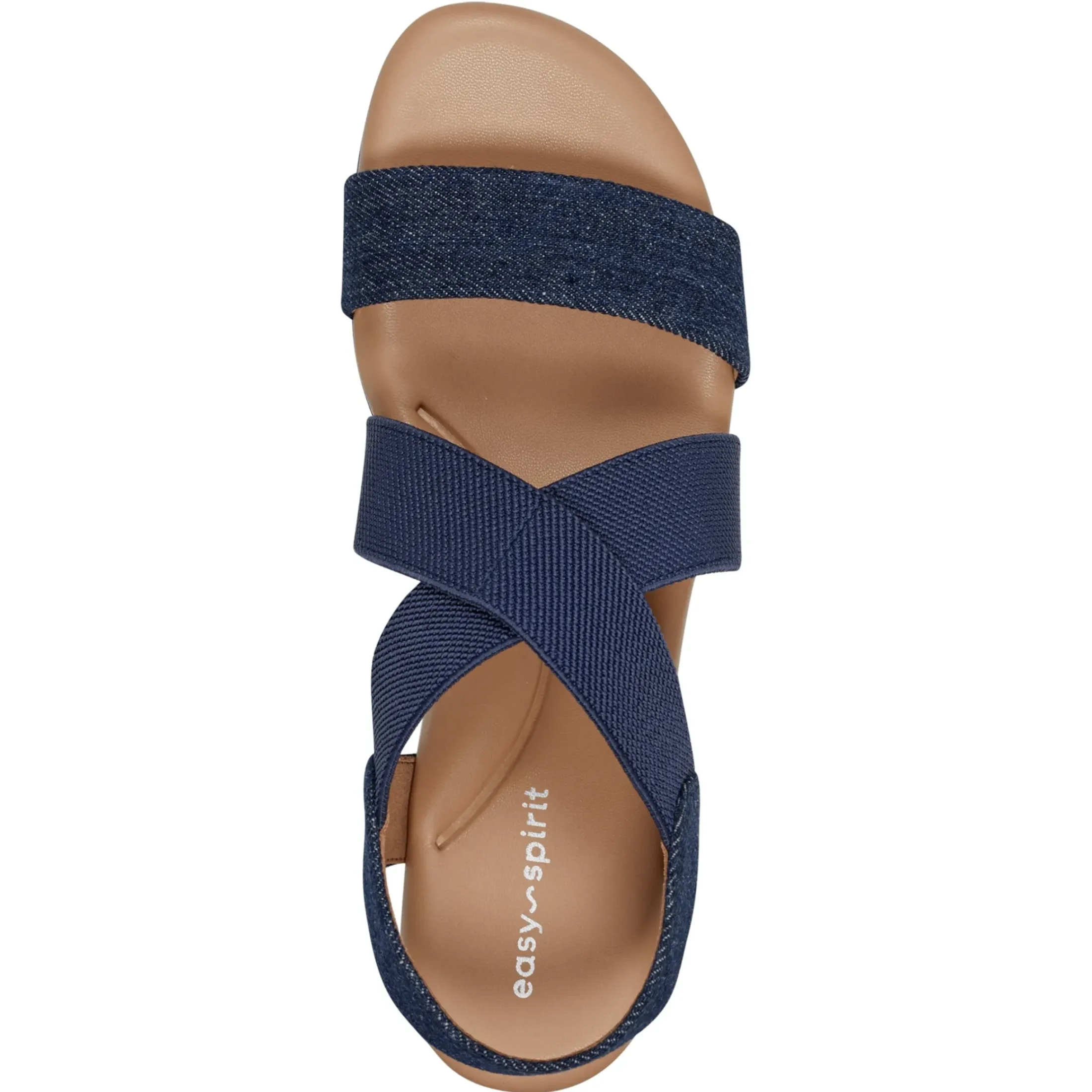 Dress|Sandals>Easy Spirit Lucille Platform Wedge Sandals Denim
