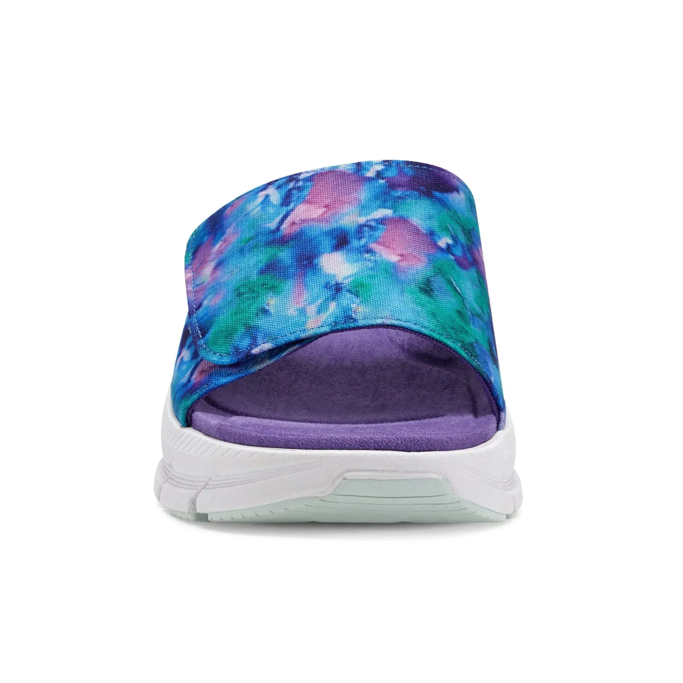 eMove|Sport>Easy Spirit Mahya EMOVE Walking Sandals Blue Multi Tie Dye
