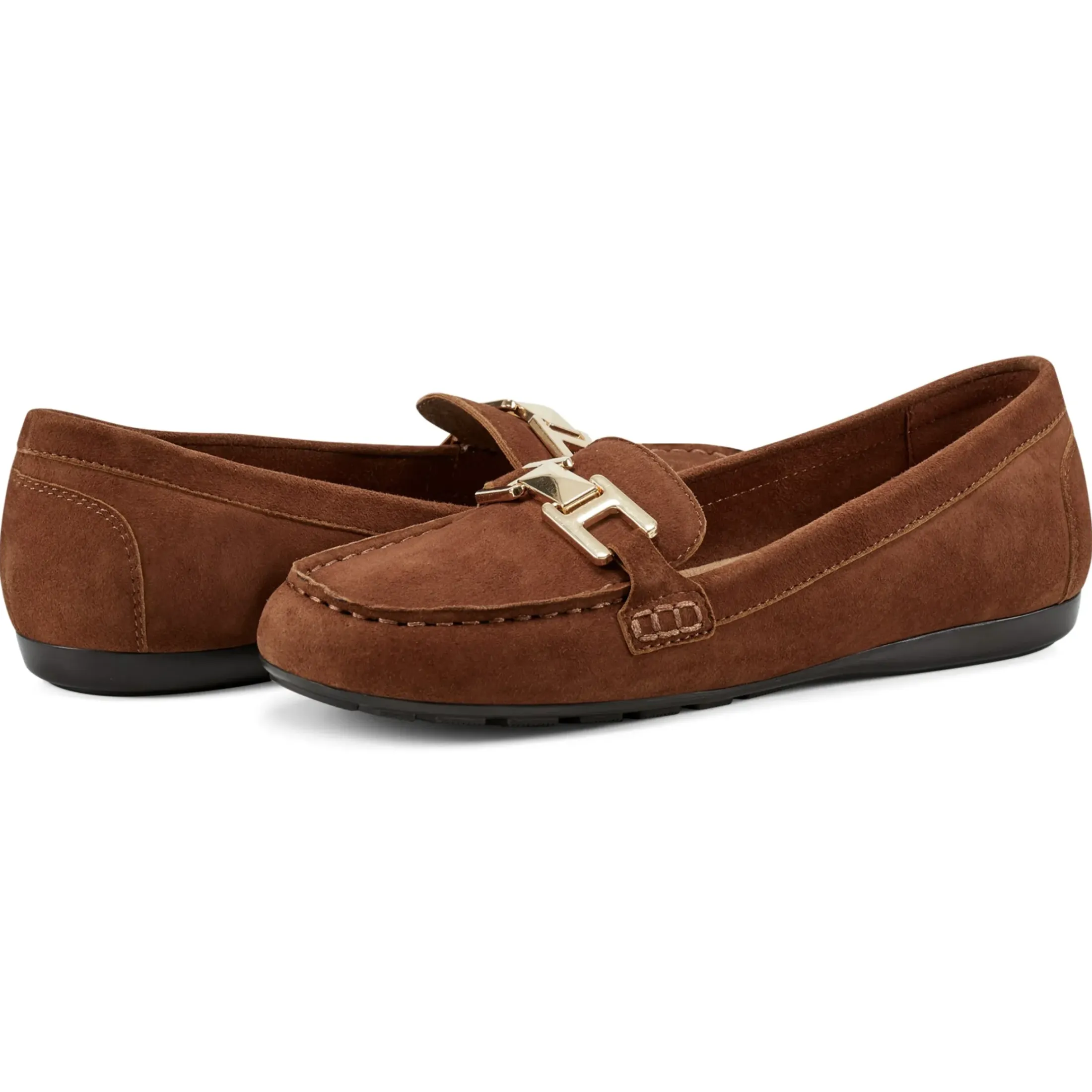 eFlex|eFlex>Easy Spirit Mallorie Casual Loafers Medium Brown