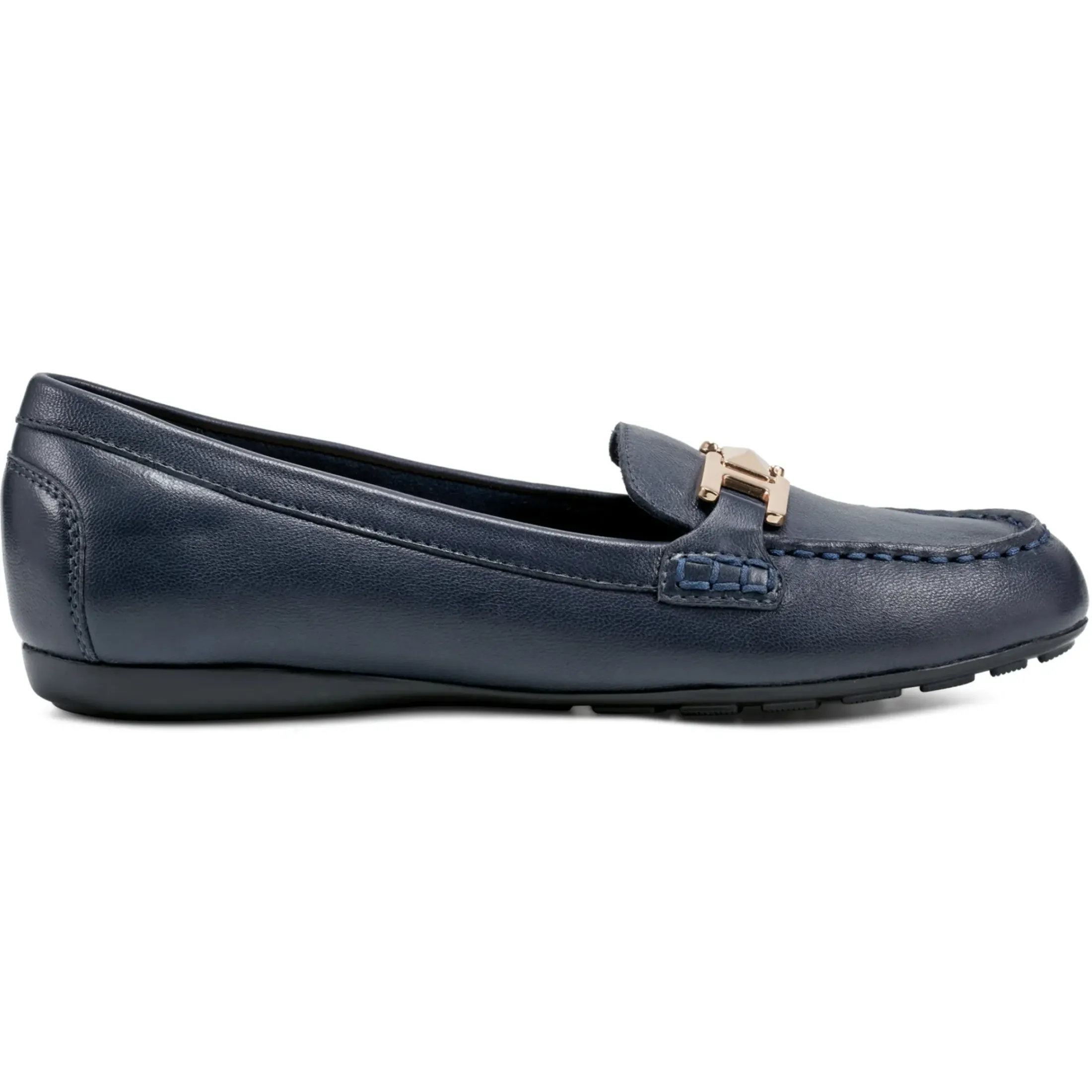 eFlex|eFlex>Easy Spirit Mallorie Casual Loafers Navy Leather