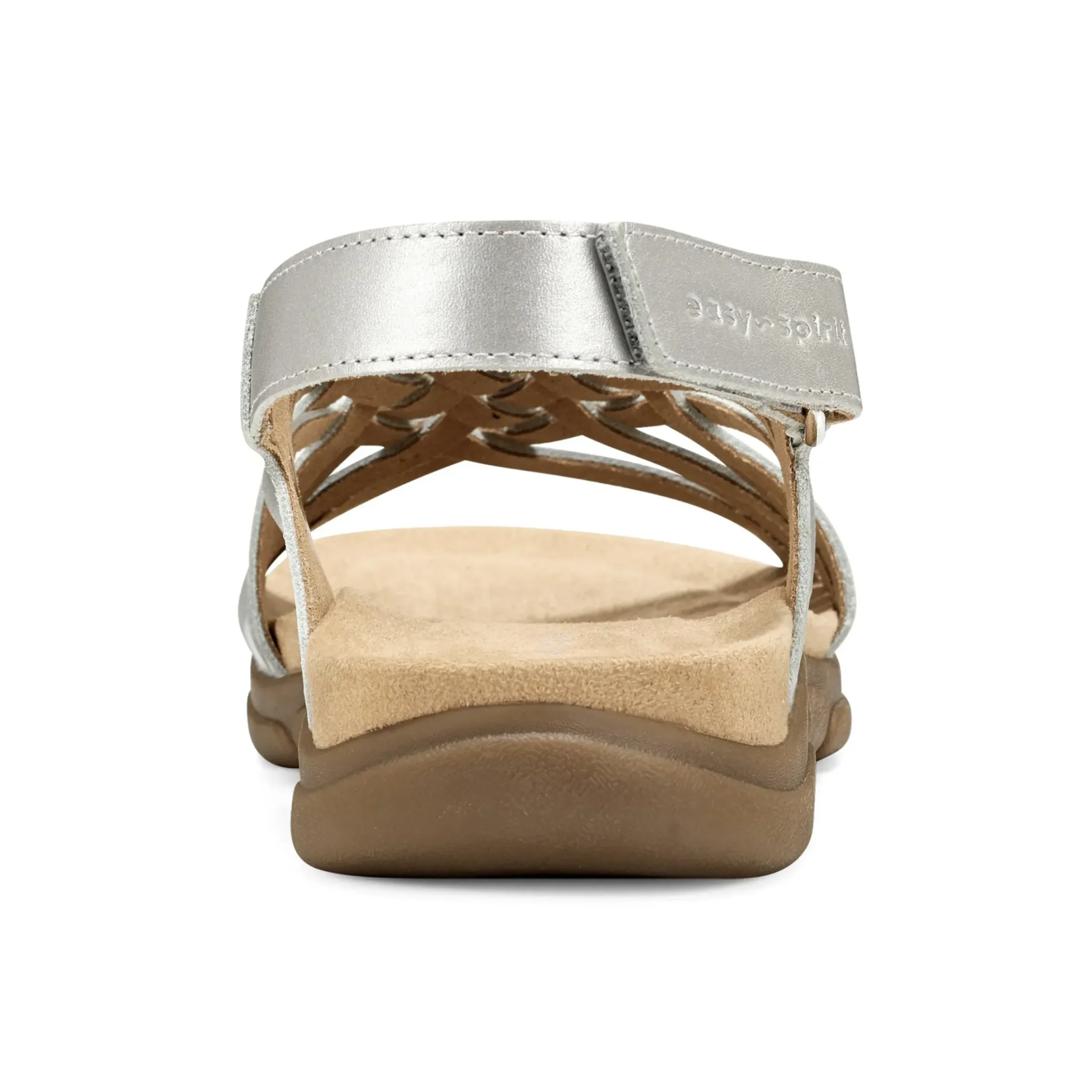 Mar|Casual>Easy Spirit Mar Sandals Silver Pearlized