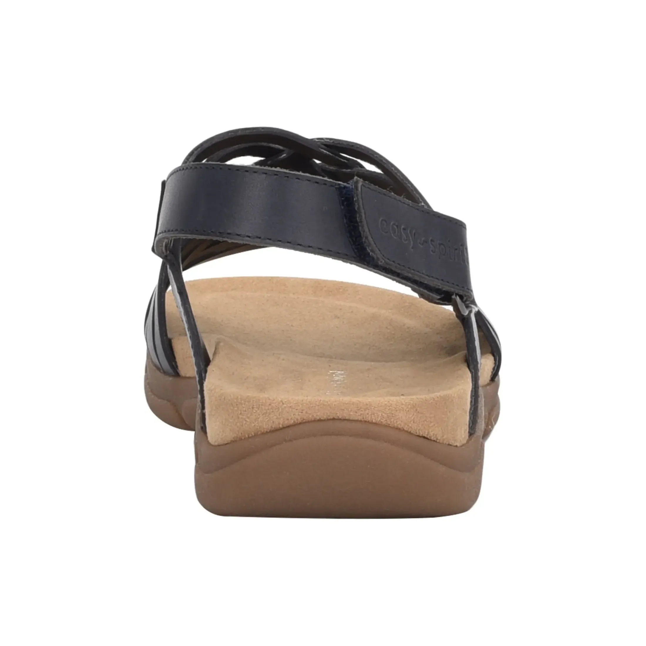 Mar|Casual>Easy Spirit Mar Sandals Dark Navy Leather