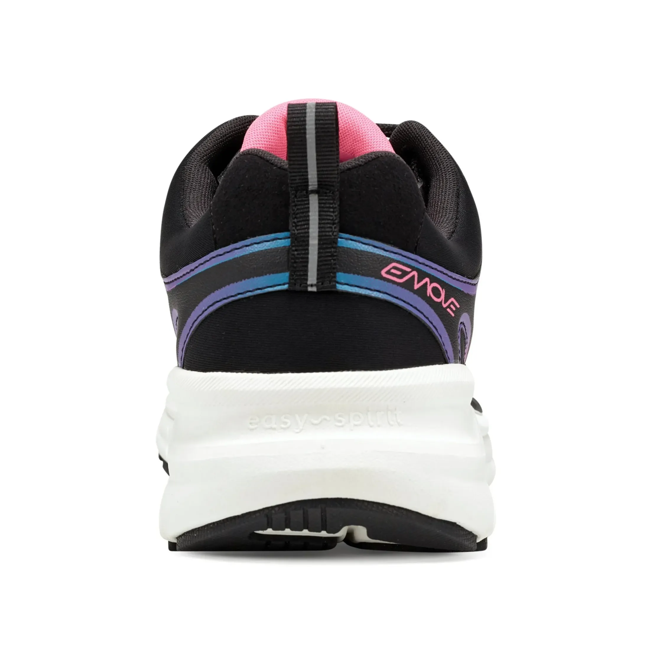 eMove|Sneakers>Easy Spirit Marliss EMOVE Walking Shoes Black/Pink Multi