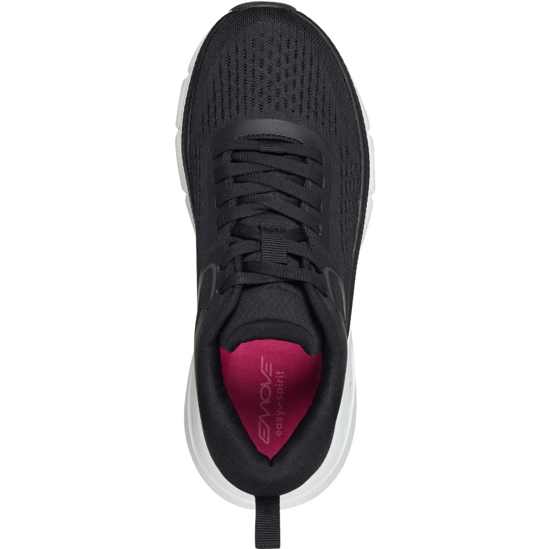 eMove|Sneakers>Easy Spirit Maxine EMOVE Walking Shoes Black Knit