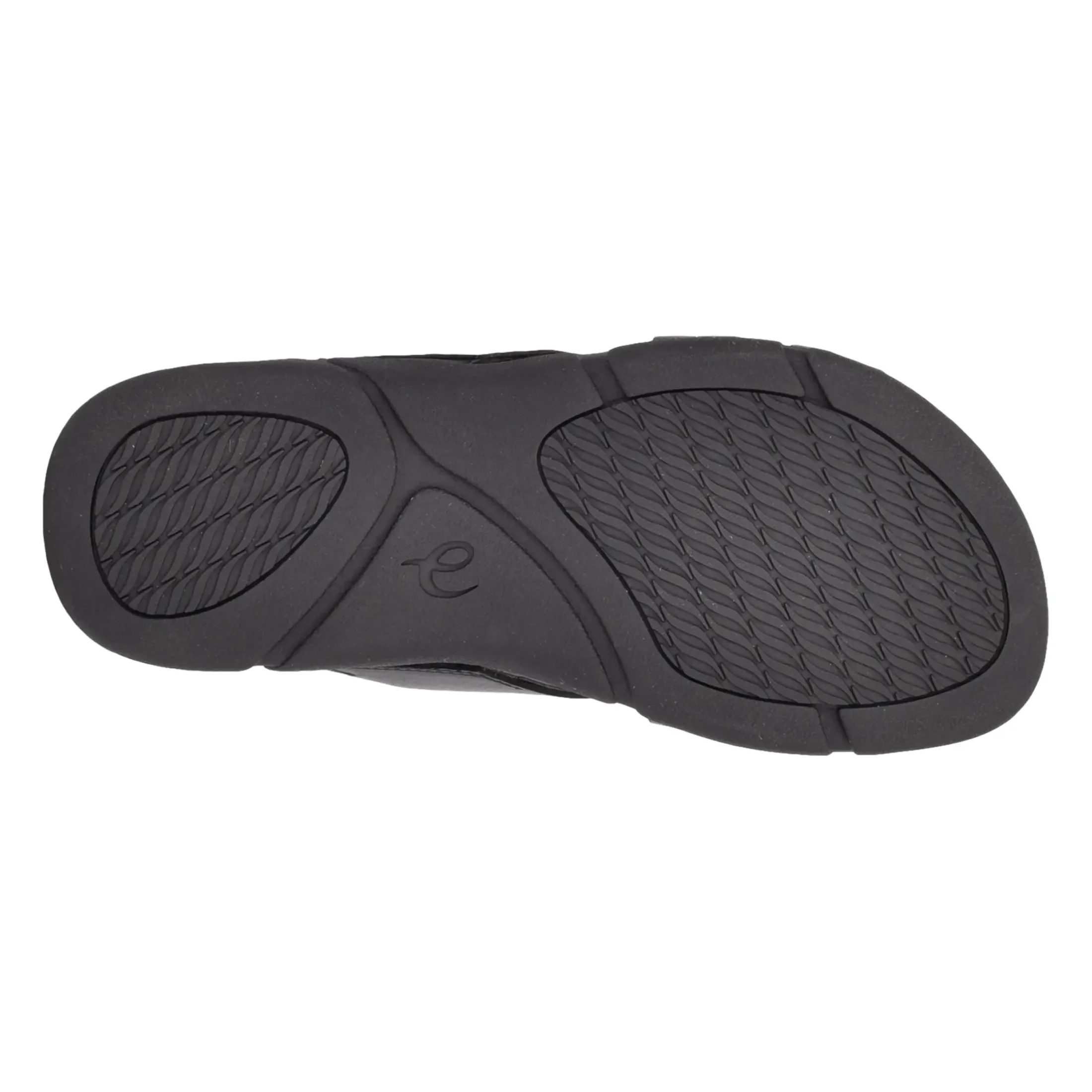 Mar|Casual>Easy Spirit Meadow Slip On Sandals Black Leather