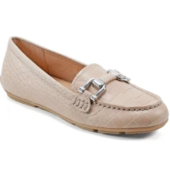 Slip Ons|Slip Ons>Easy Spirit Megan Casual Loafers Natural Croco