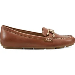 Loafers|Loafers>Easy Spirit Megan Casual Loafers Brown Leather