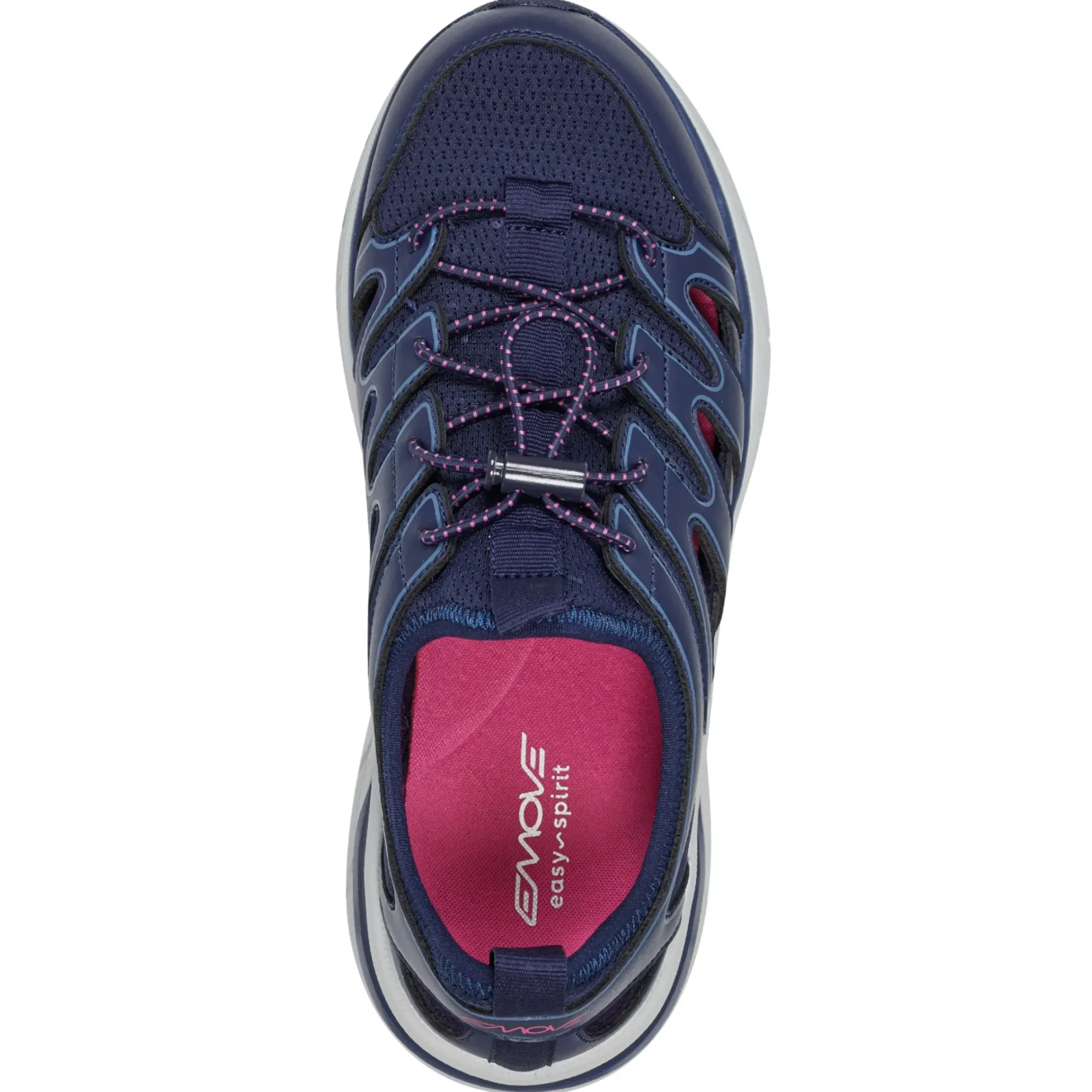 Slip Ons|Slip Ons>Easy Spirit Metri Slip On Walking Shoes Navy