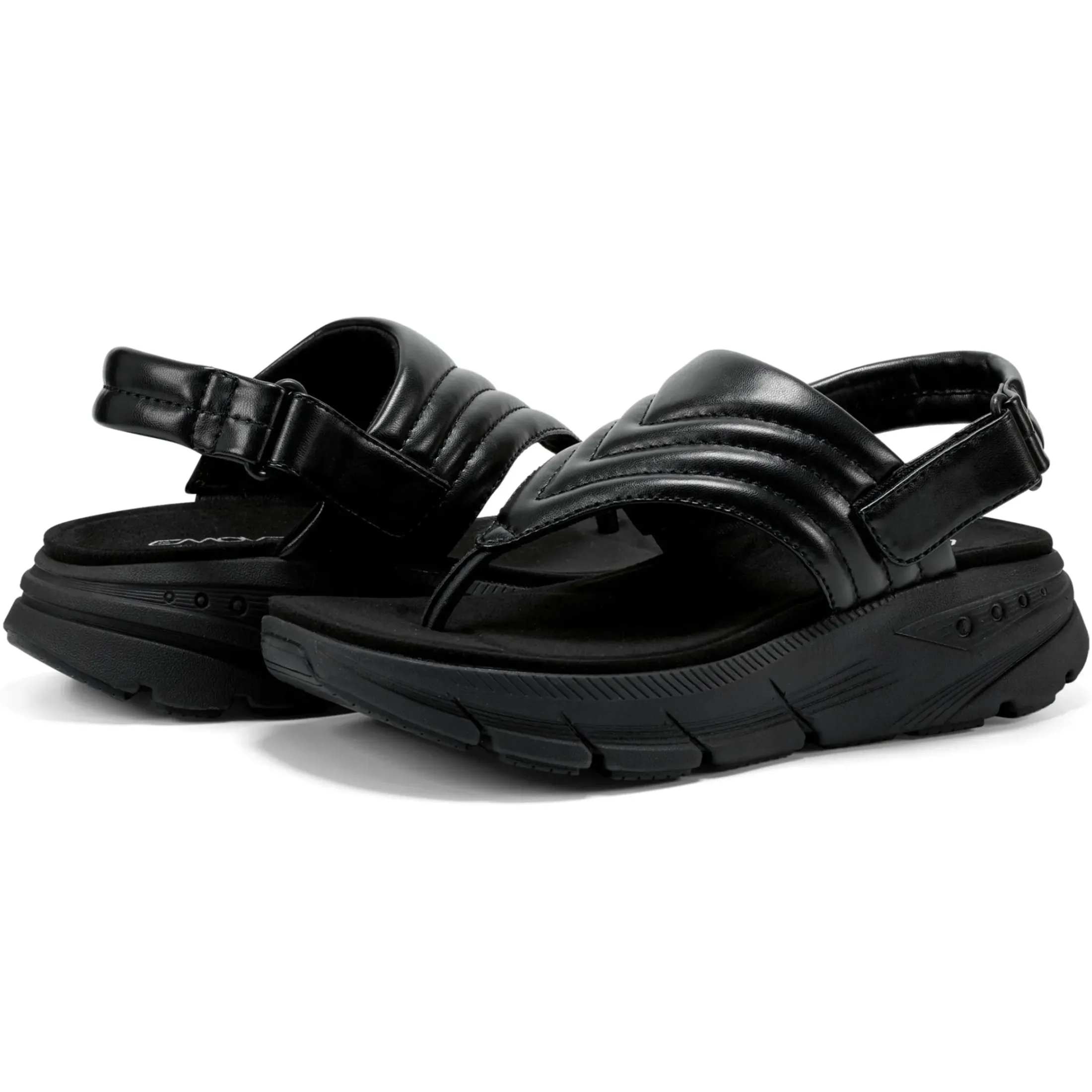 eMove|Sport>Easy Spirit Mezzo EMOVE Walking Sandals Black