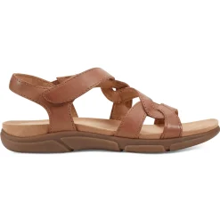 Mar|Casual>Easy Spirit Minny Casual Sandals Brown Leather