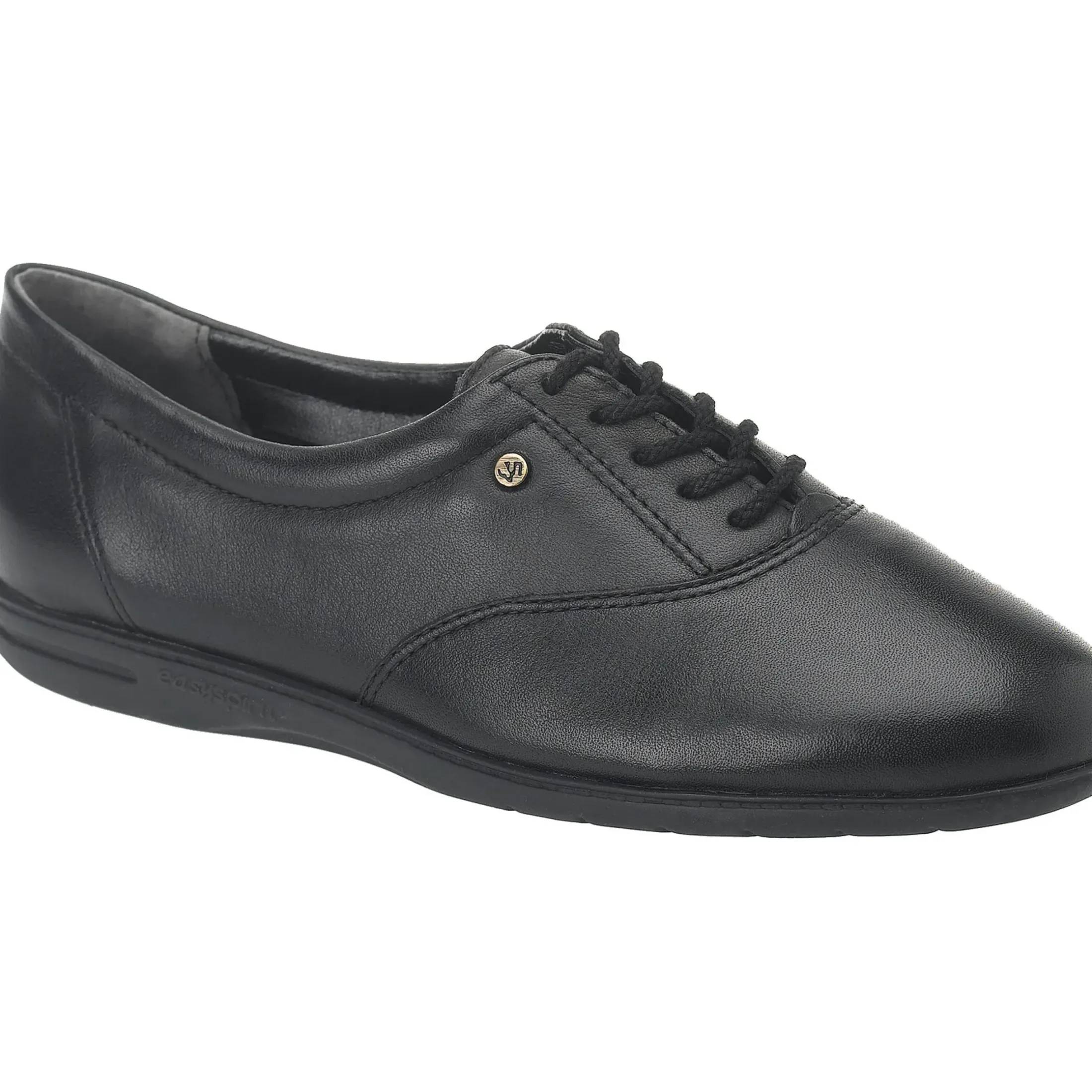 Loafers|Loafers>Easy Spirit Motion Leather Oxfords Black Leather