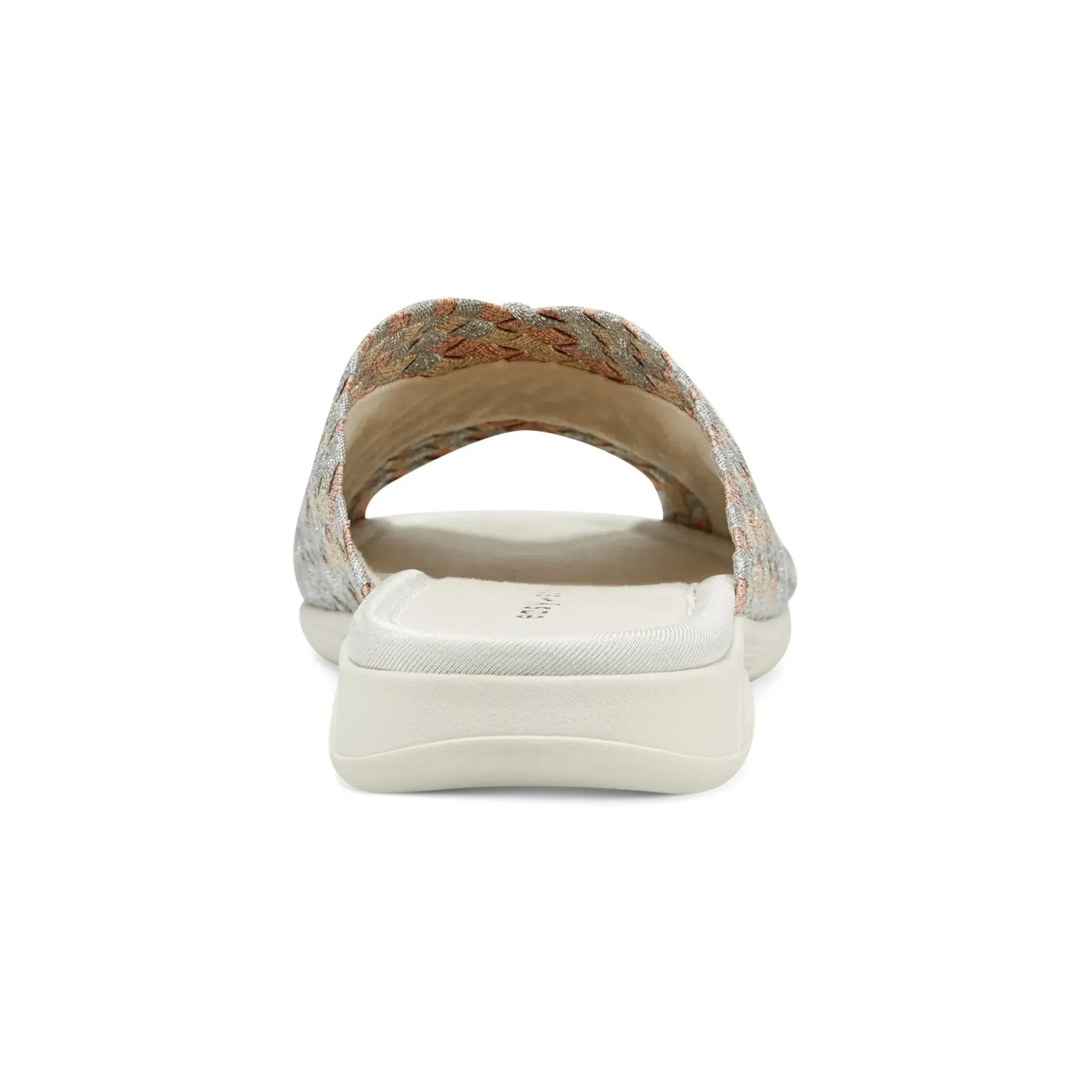 Casual|Flats>Easy Spirit Nora Slide Sandals Metallic Multi