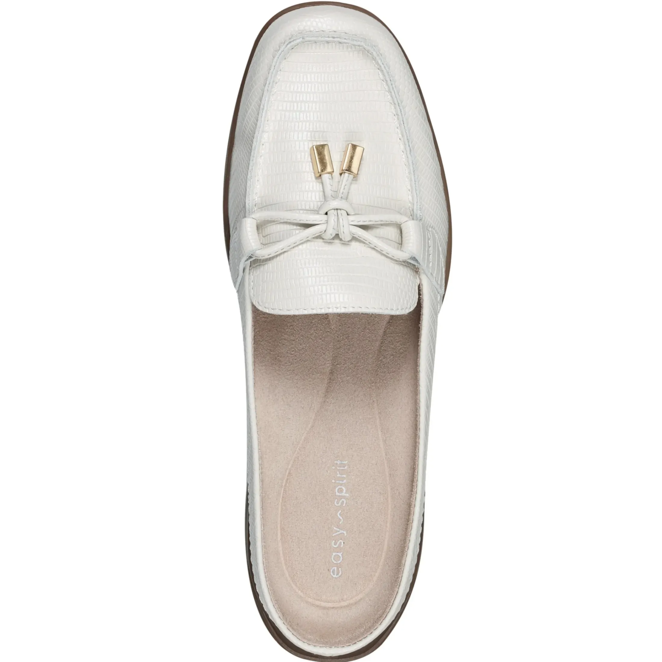 eFlex|eFlex>Easy Spirit Patti Casual Mules Ivory
