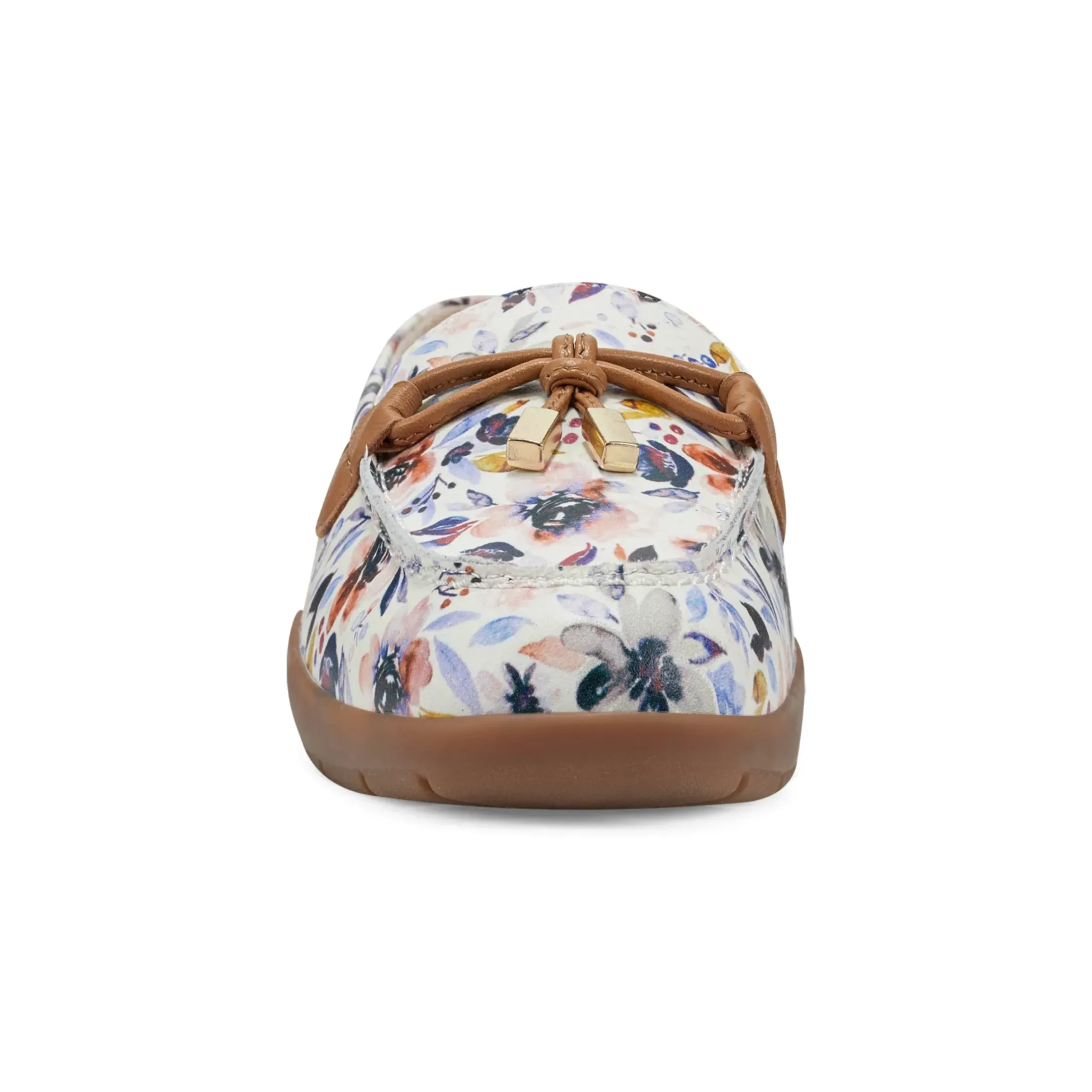 eFlex|eFlex>Easy Spirit Patti Casual Mules White Multi Floral
