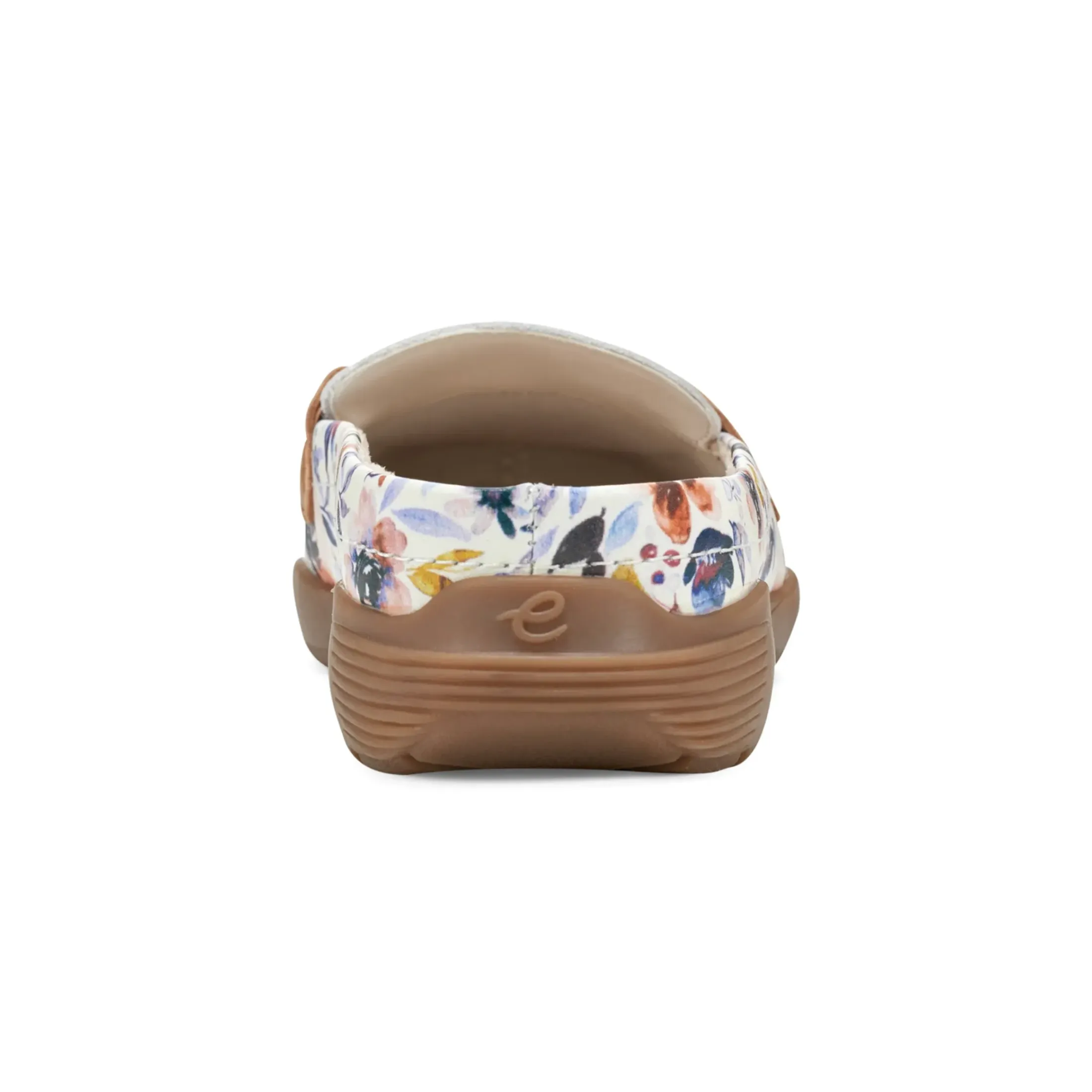 eFlex|eFlex>Easy Spirit Patti Casual Mules White Multi Floral