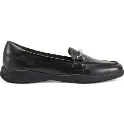 eFlex|eFlex>Easy Spirit Paula Casual Loafers Black Leather