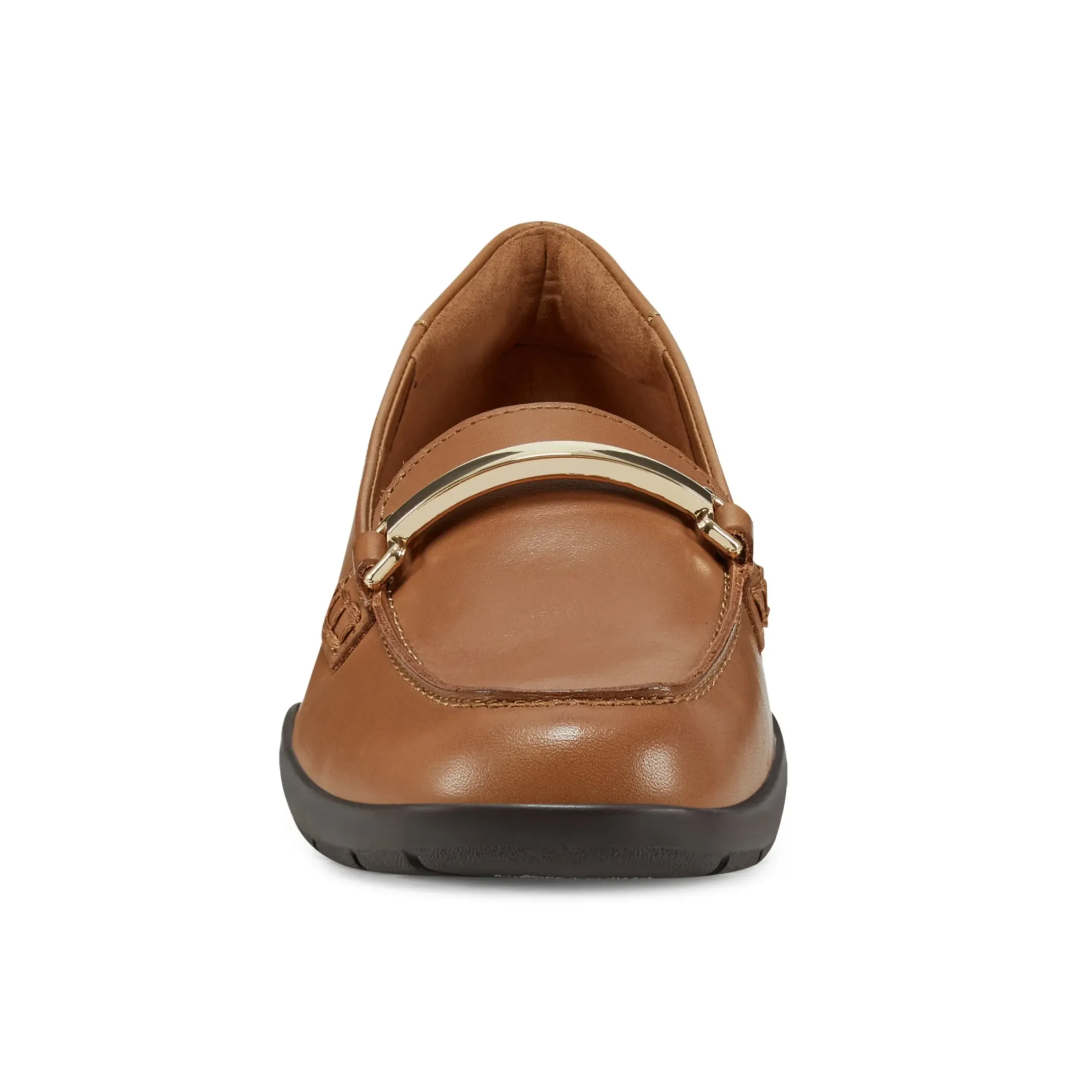 eFlex|eFlex>Easy Spirit Paula Casual Loafers Brown Leather