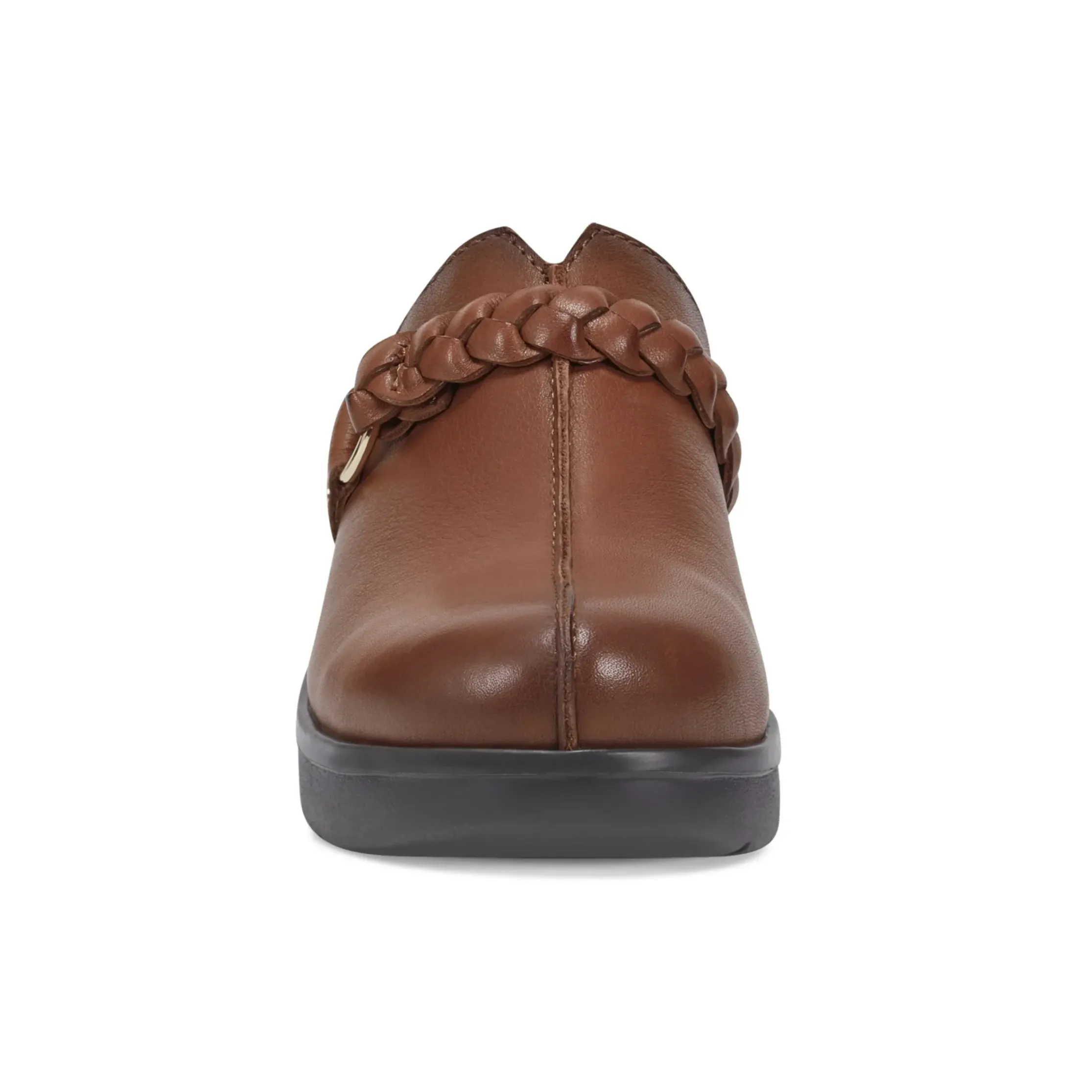 Mules|Mules>Easy Spirit Penelope Casual Clogs Brown Leather