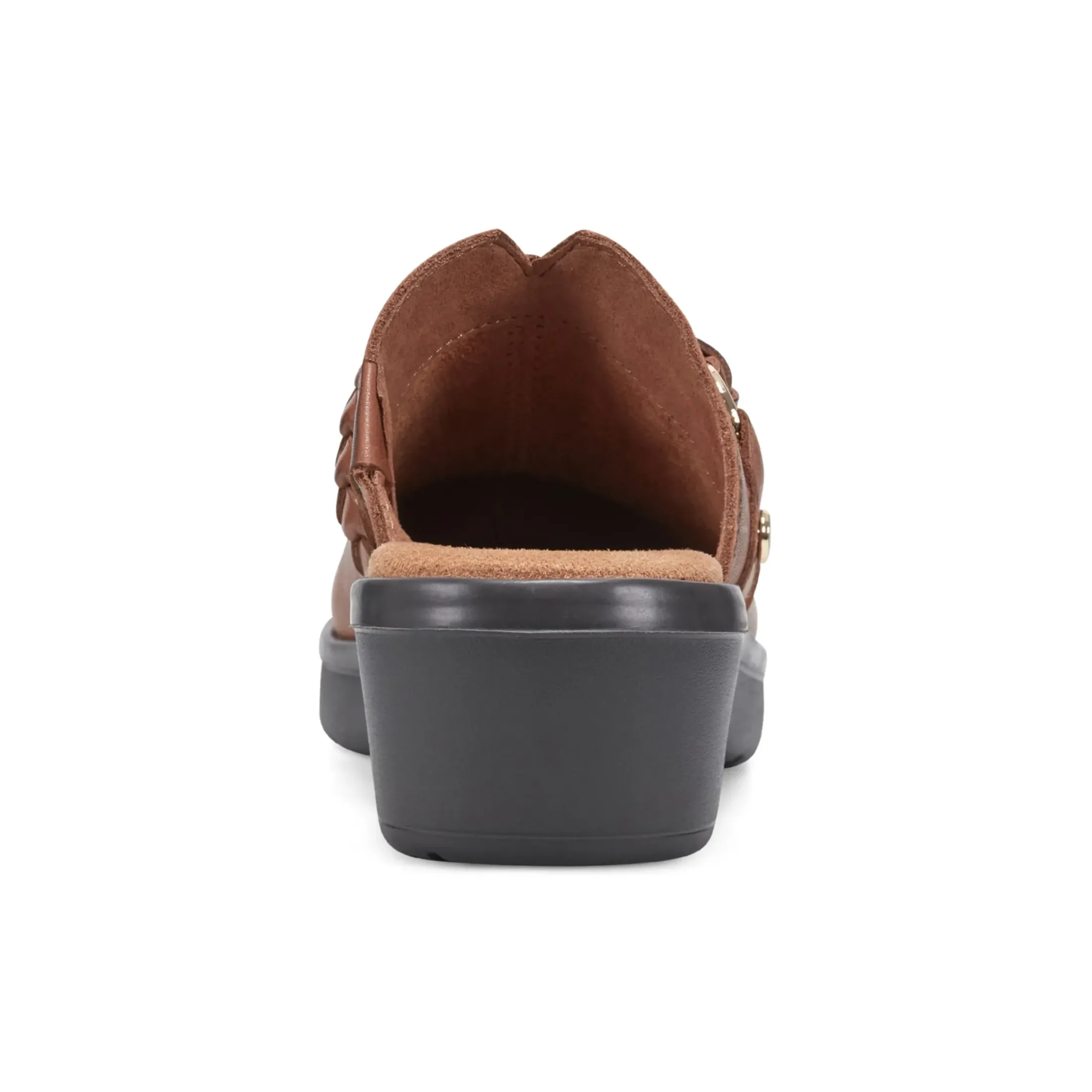 Mules|Mules>Easy Spirit Penelope Casual Clogs Brown Leather