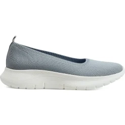 Slip Ons|Slip Ons>Easy Spirit Peppy Walking Shoes Light Blue Knit