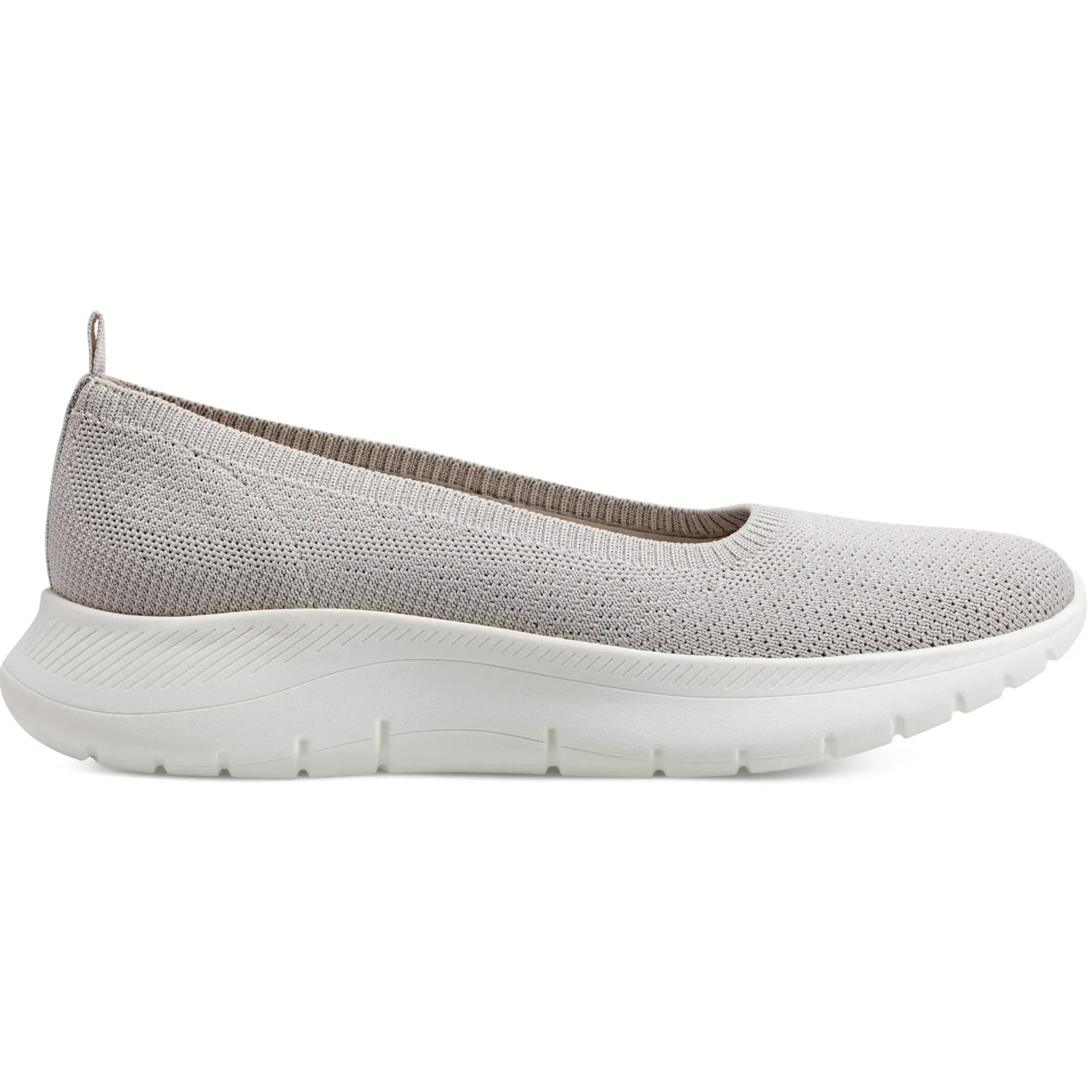 Slip Ons|Slip Ons>Easy Spirit Peppy Walking Shoes Taupe Knit