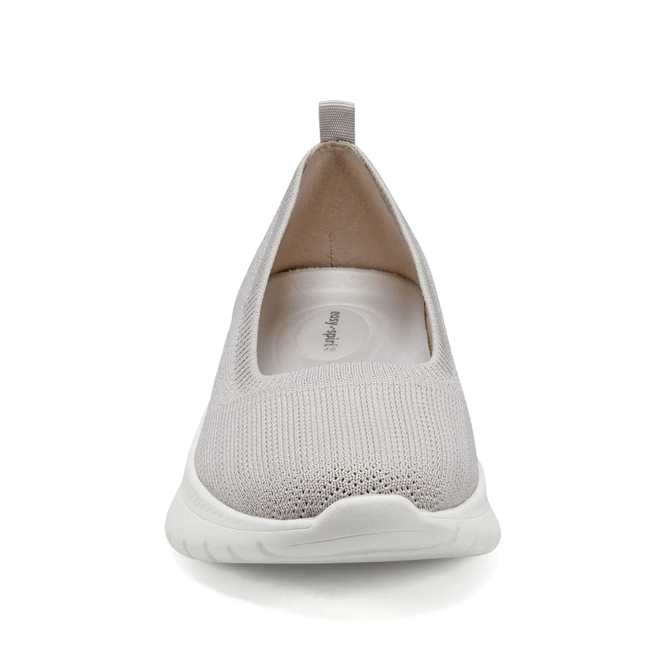 Slip Ons|Slip Ons>Easy Spirit Peppy Walking Shoes Taupe Knit