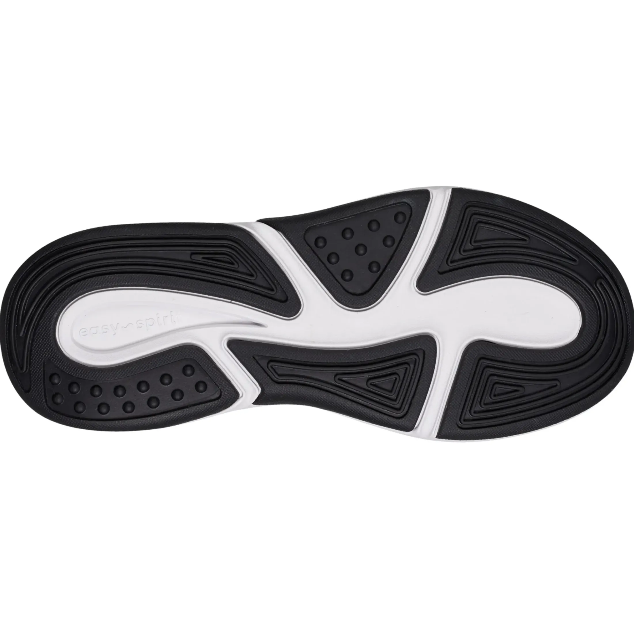 Slip Ons|Slip Ons>Easy Spirit Power Slip On Sneakers Black/White