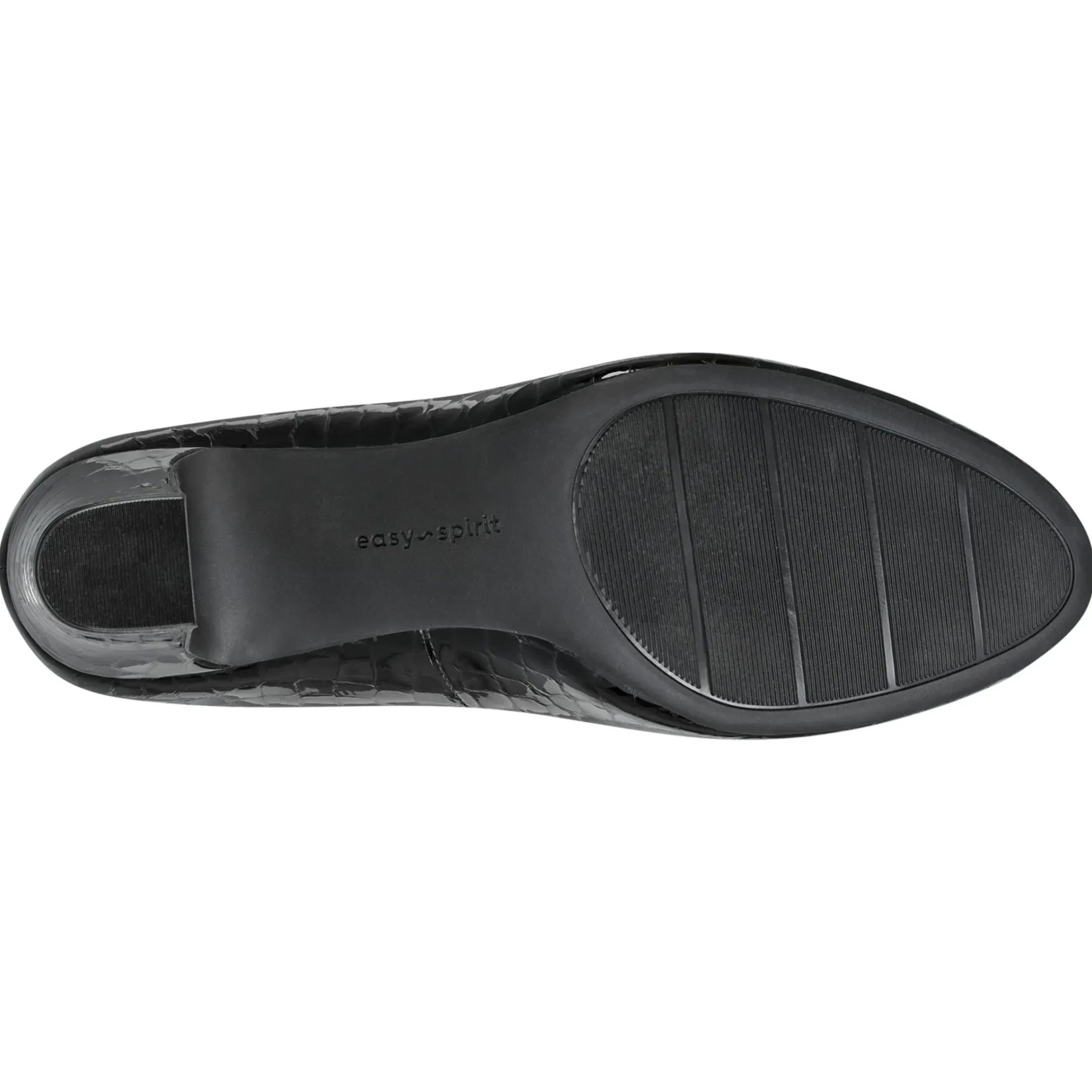 eFlex|eFlex>Easy Spirit Priscila Dress Pumps Black Croco