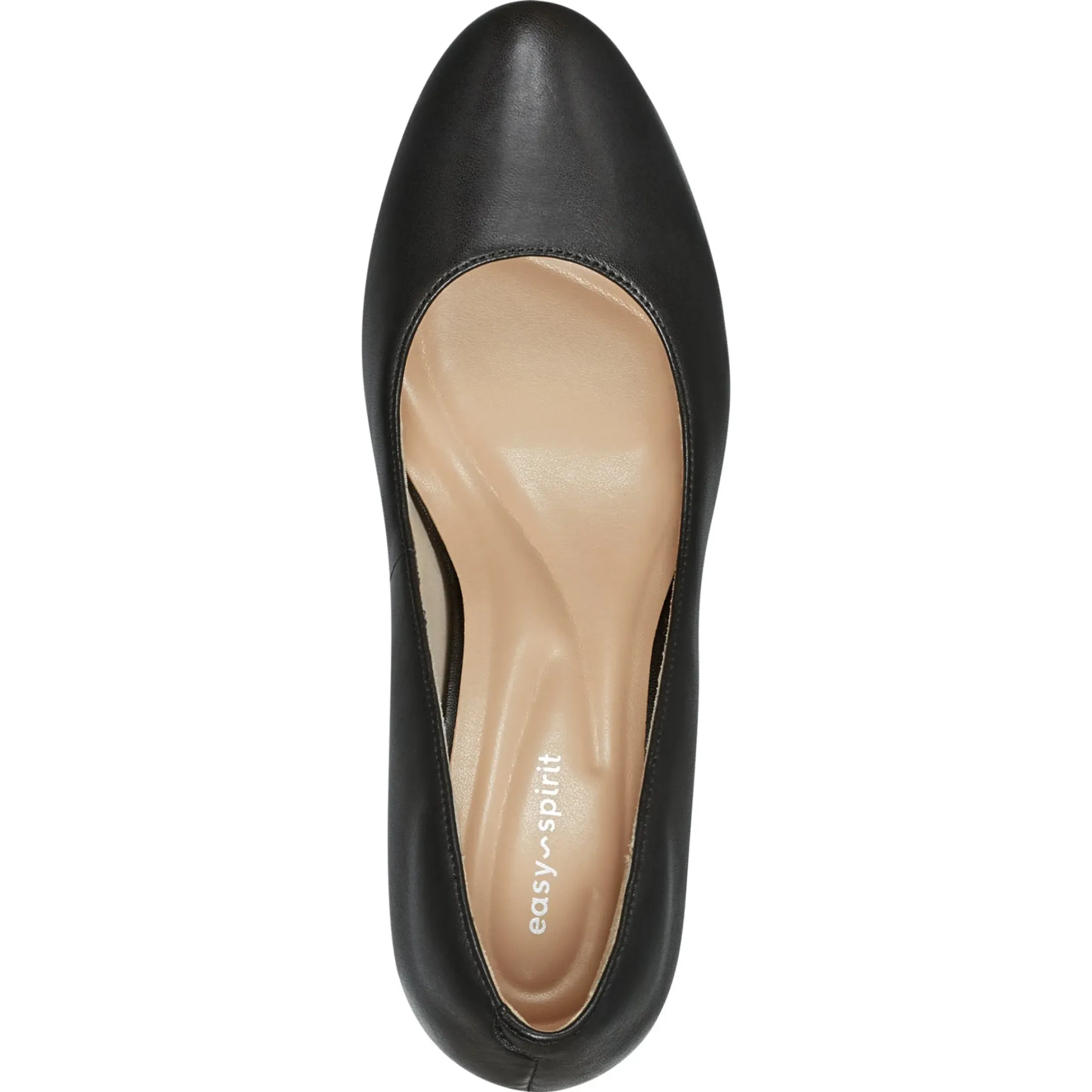 eFlex|eFlex>Easy Spirit Priscila Dress Pumps Black Leather