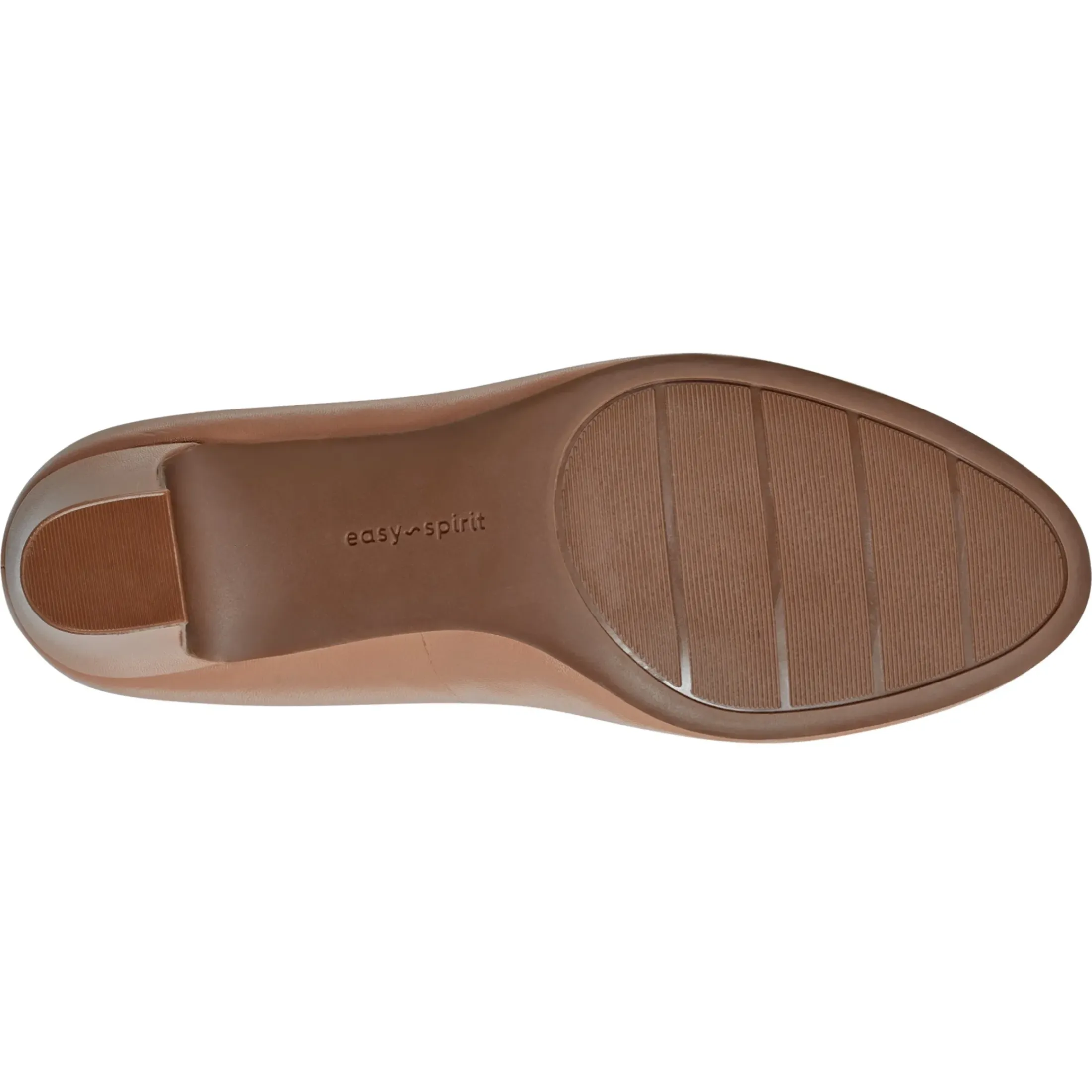 eFlex|eFlex>Easy Spirit Priscila Dress Pumps Dark Natural Leather