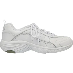 Sneakers|Sneakers>Easy Spirit Punter Athletic Shoes White Grey Leather