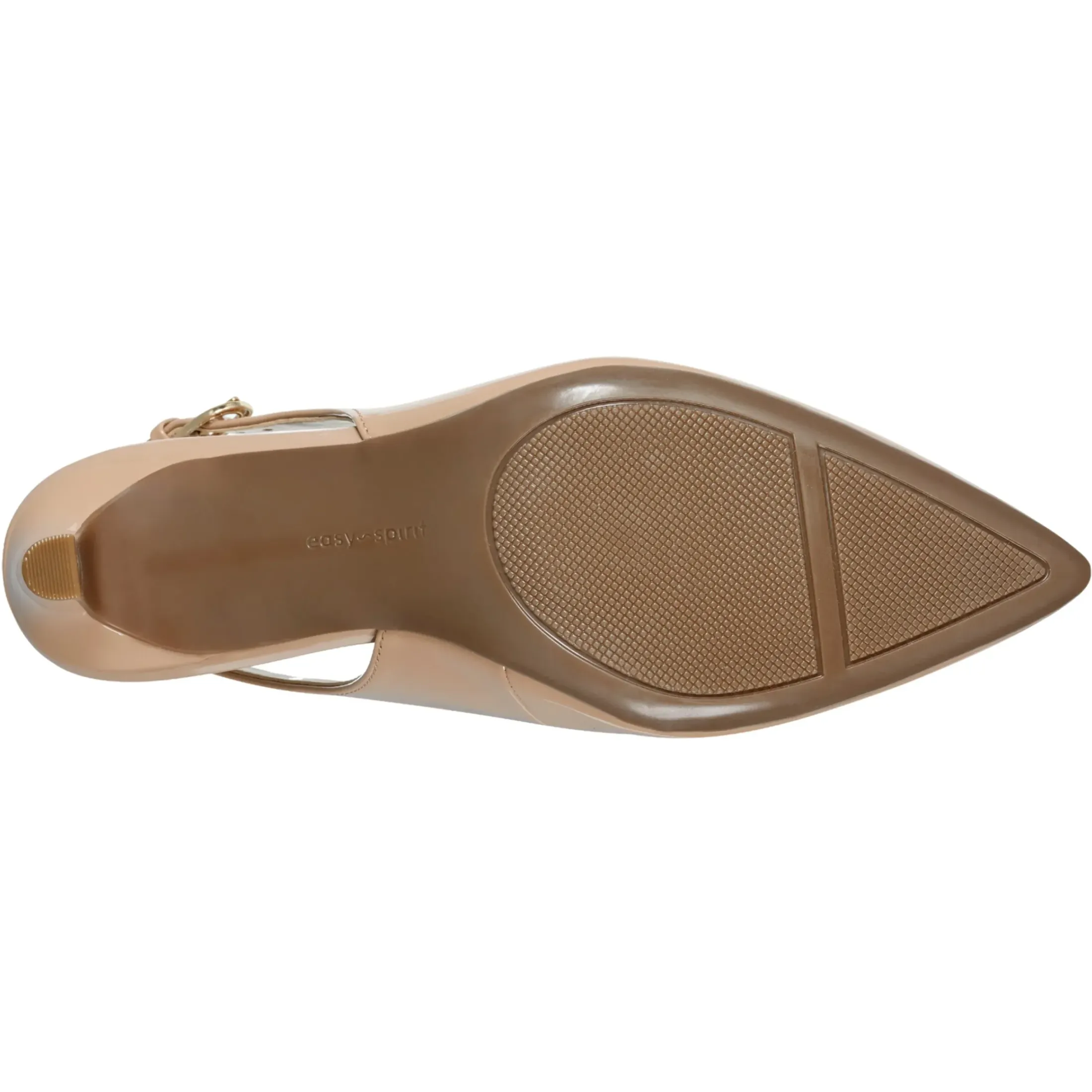 eFlex|eFlex>Easy Spirit Raveen Slingback Pumps Natural Patent