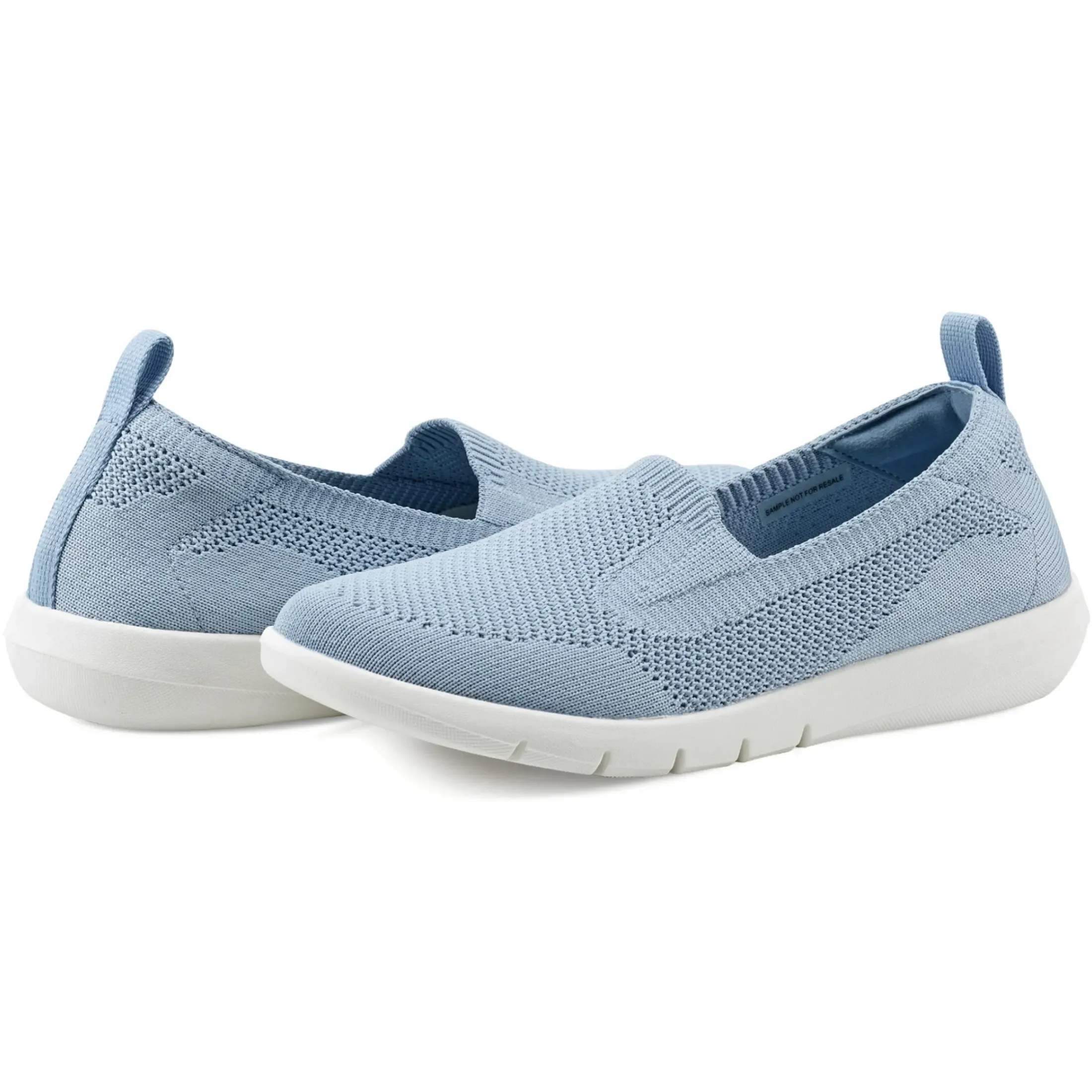 Slip Ons|Slip Ons>Easy Spirit Razzle Casual Flats Blue