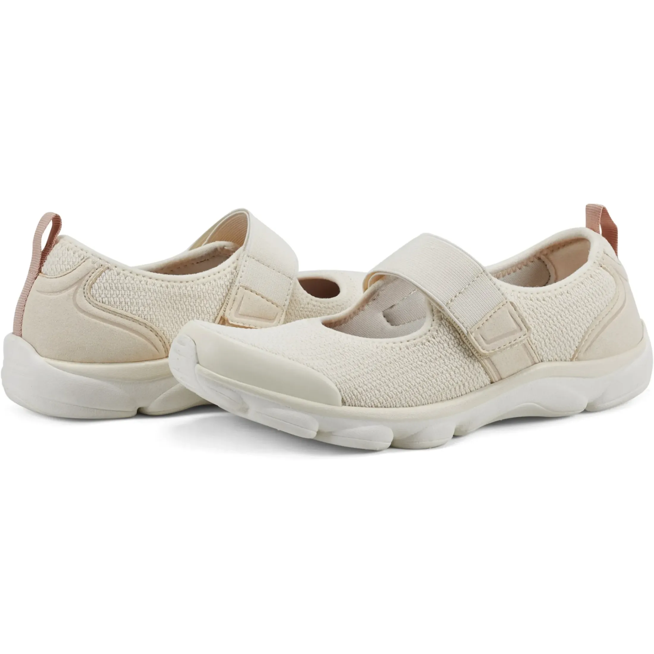 e360|Slip Ons>Easy Spirit Realive Mary Jane Walking Shoes Natural