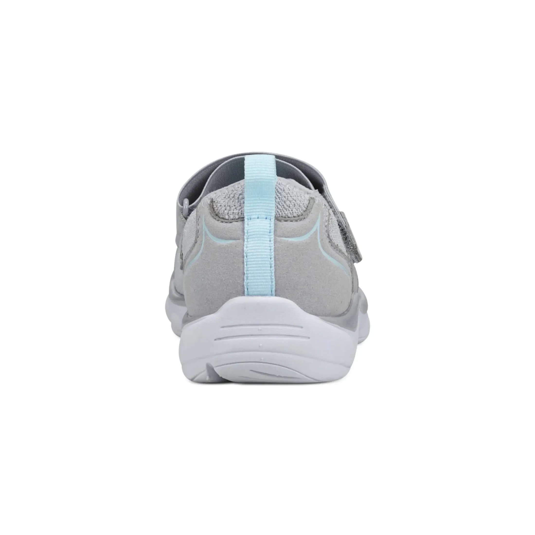 e360|Slip Ons>Easy Spirit Realive Mary Jane Walking Shoes Light Grey