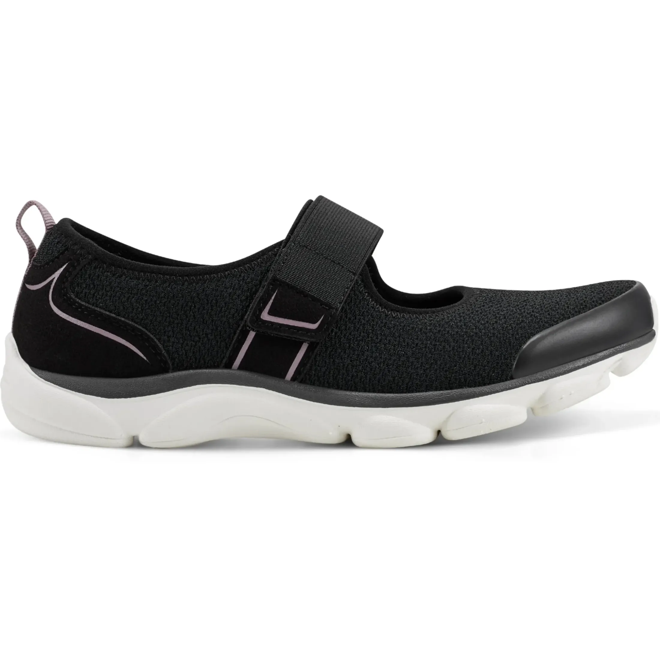 e360|Slip Ons>Easy Spirit Realive Mary Jane Walking Shoes Black