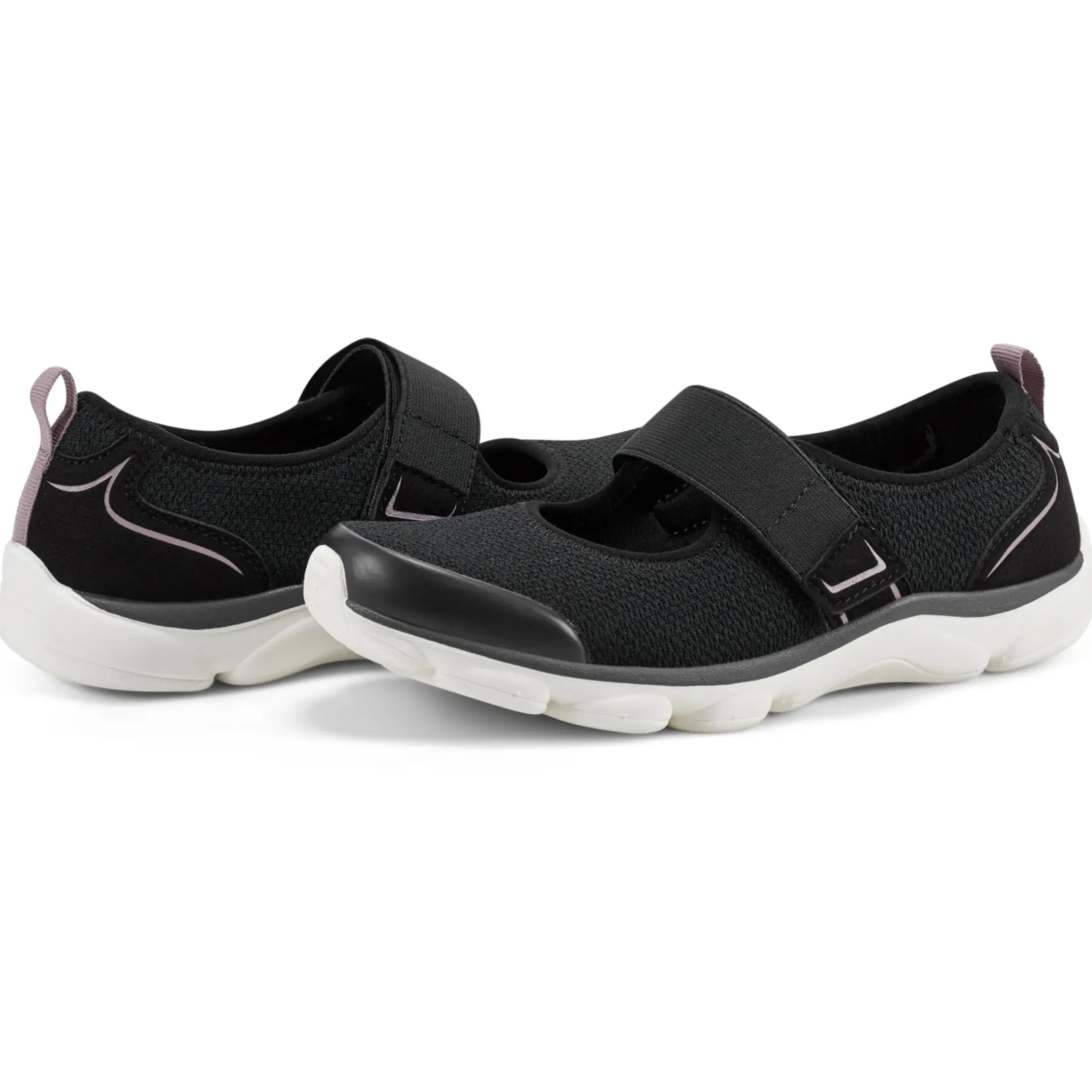 e360|Slip Ons>Easy Spirit Realive Mary Jane Walking Shoes Black