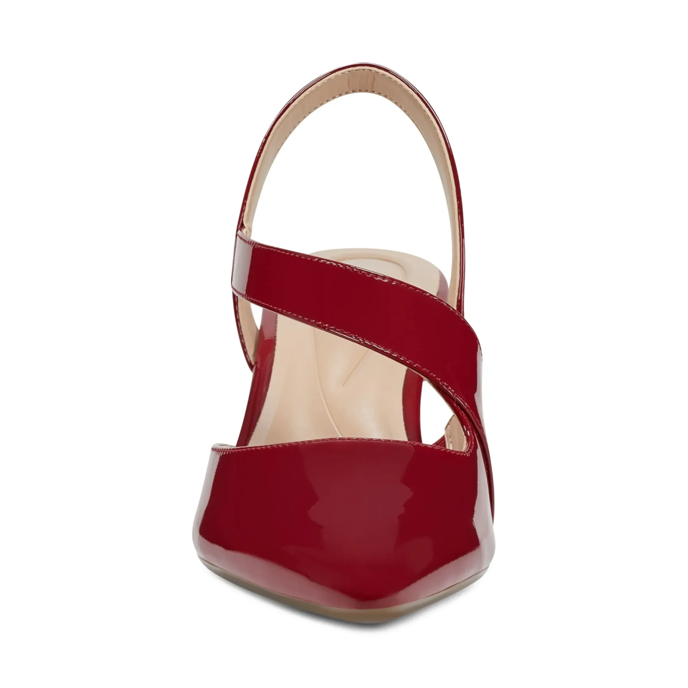 eFlex|eFlex>Easy Spirit Recruit Slingback Pumps Red Patent