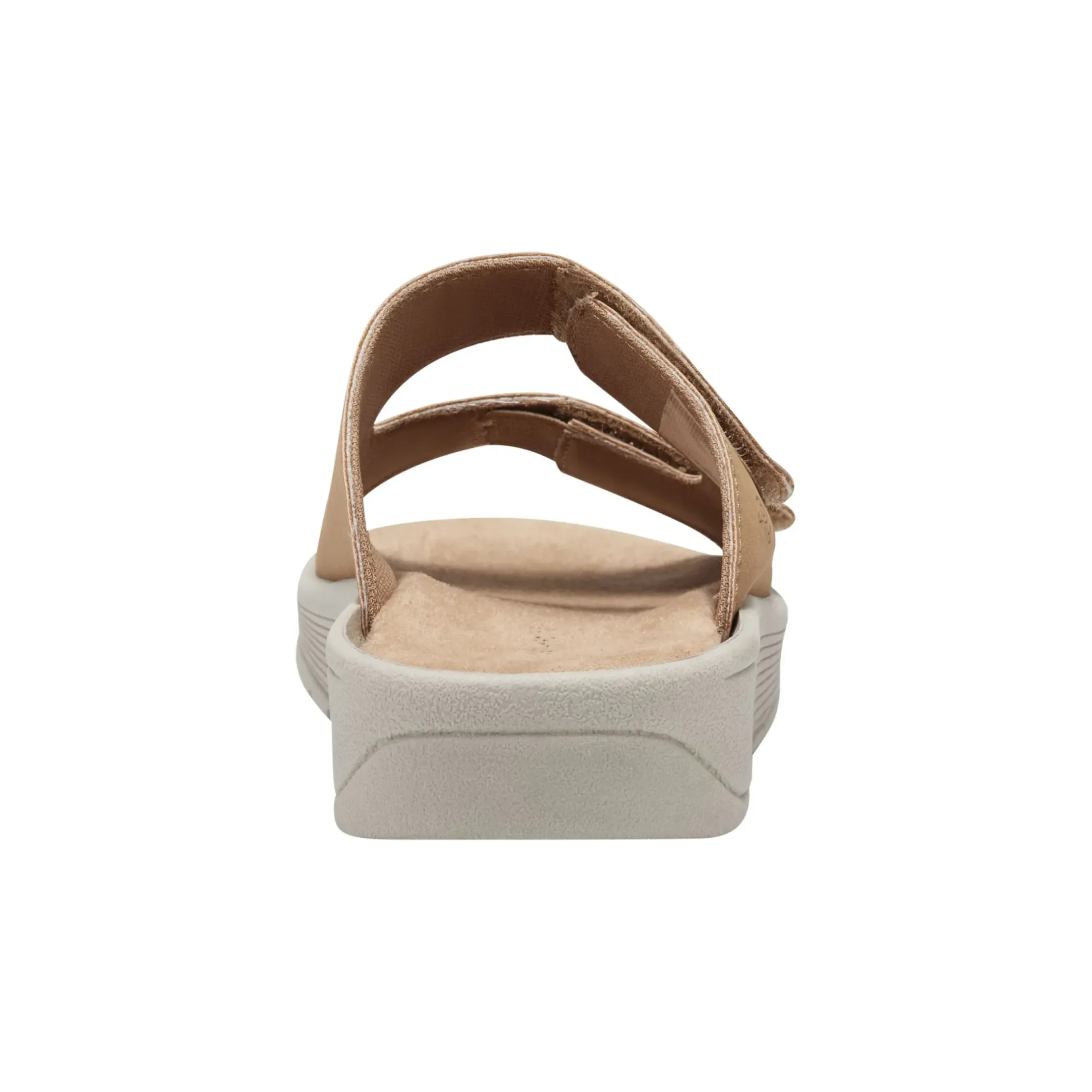 Casual|Sandals>Easy Spirit Red Slip On Sandals Brown