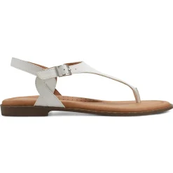 Casual|Flats>Easy Spirit Revan Flat Sandals White