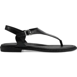 Casual|Flats>Easy Spirit Revan Flat Sandals Black